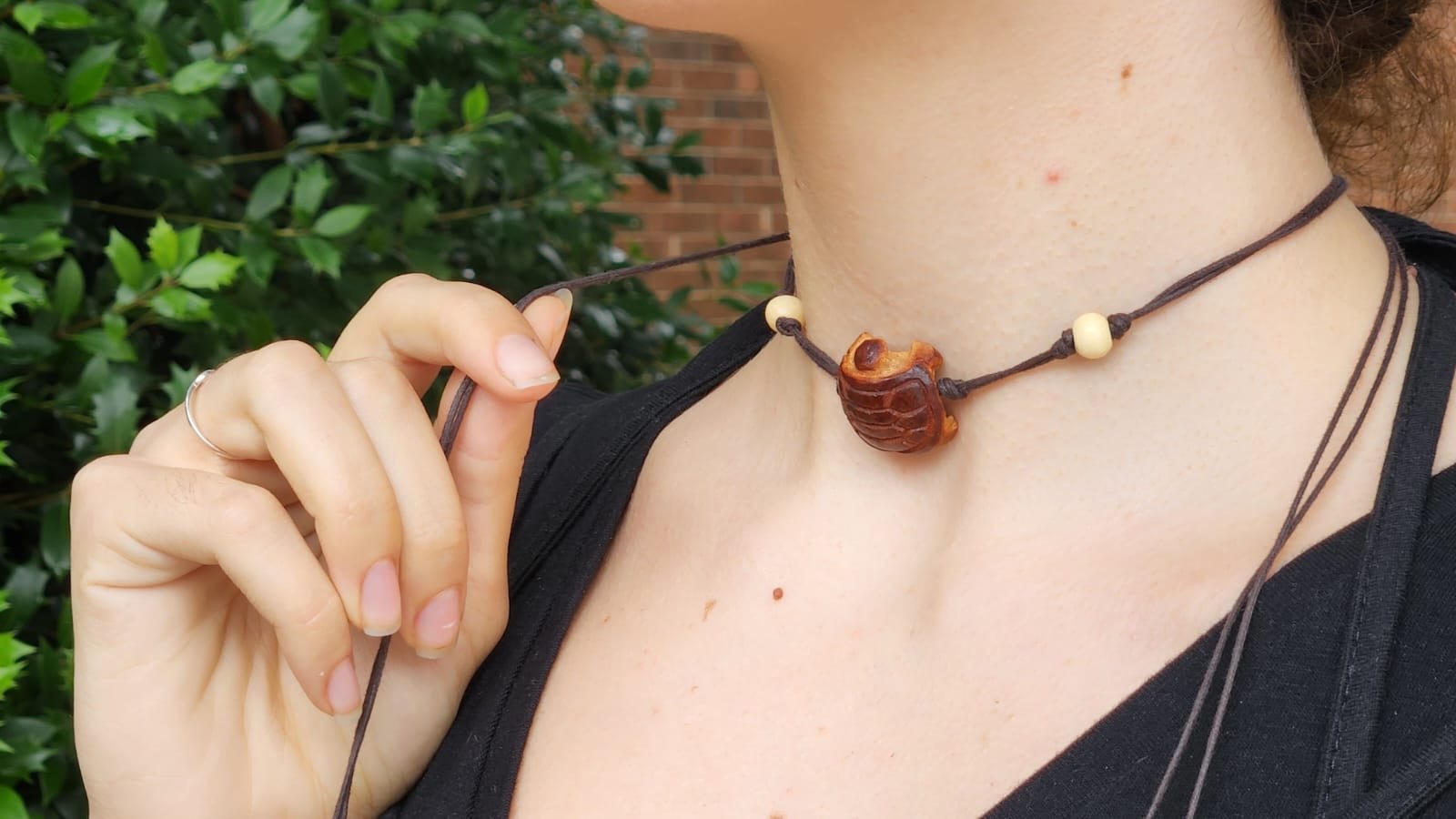 Carved Turtle Choker Necklace 3.jpg