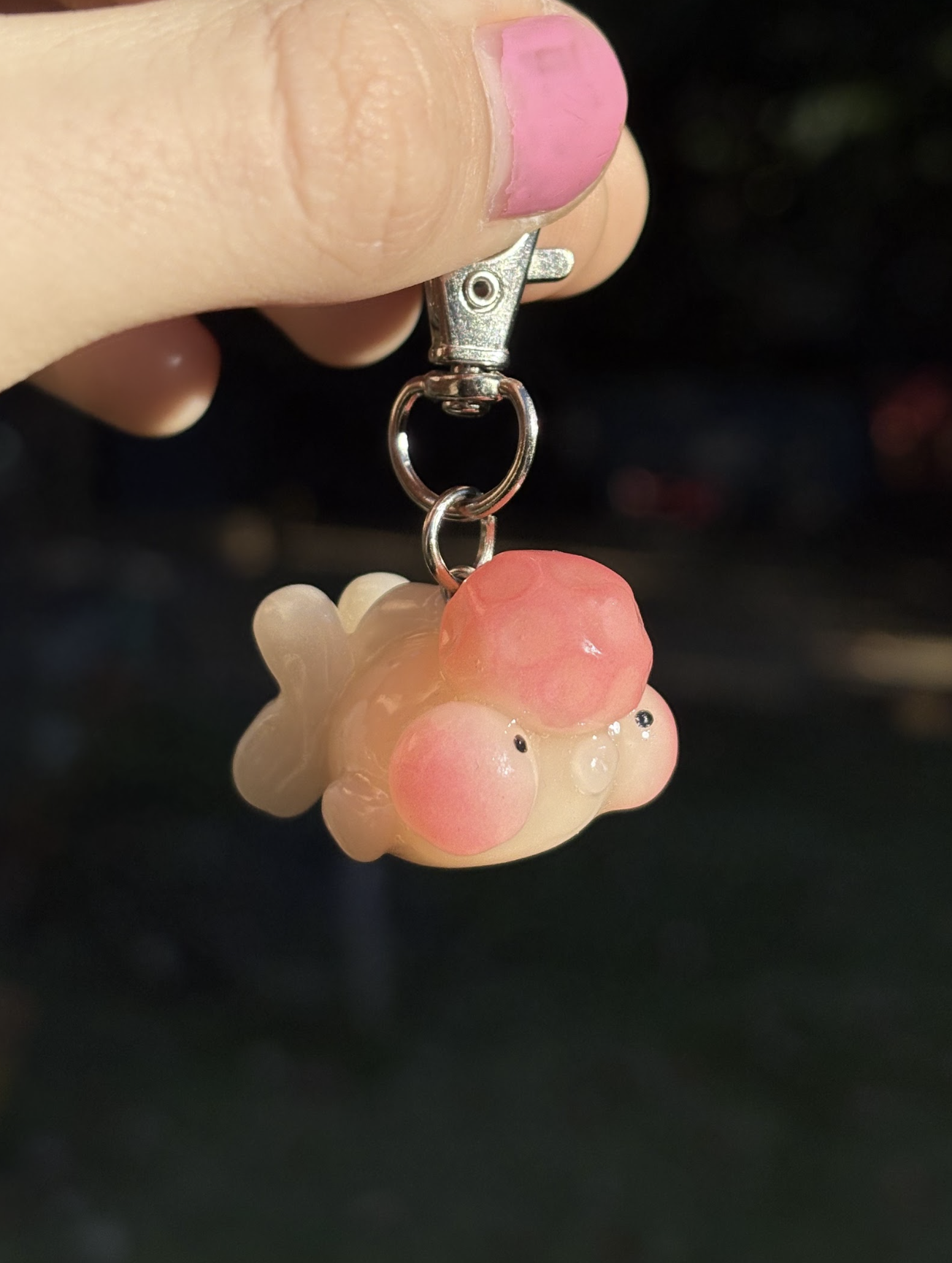 Fish Keychain - Pink