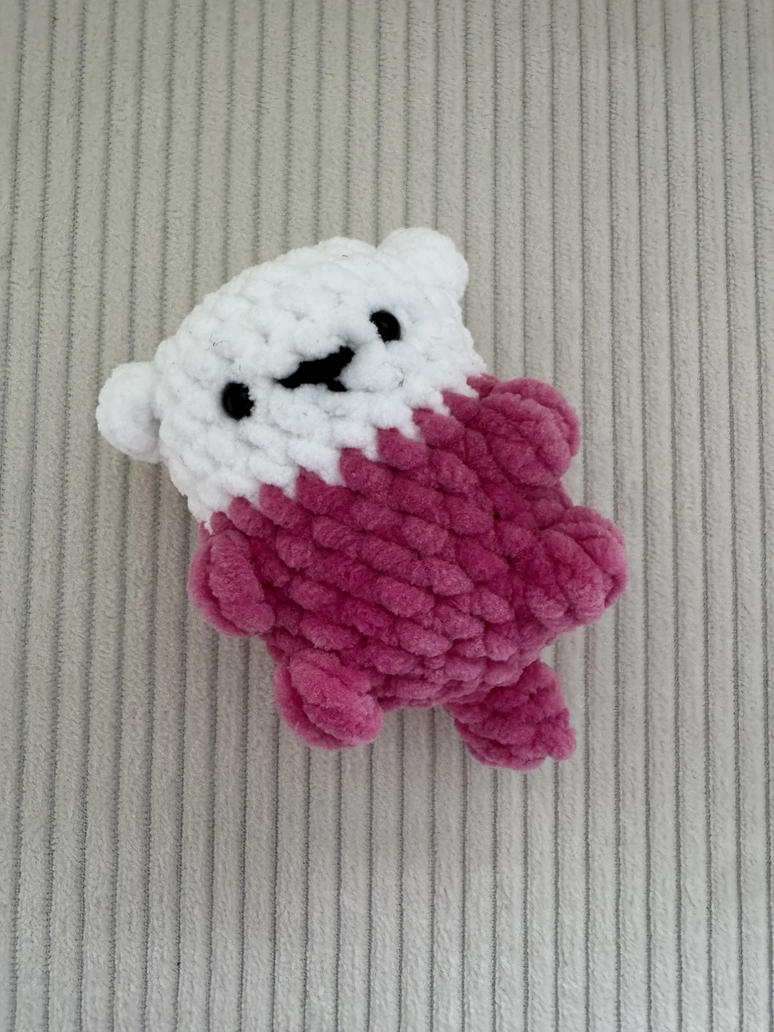 Crochet Pink Otter