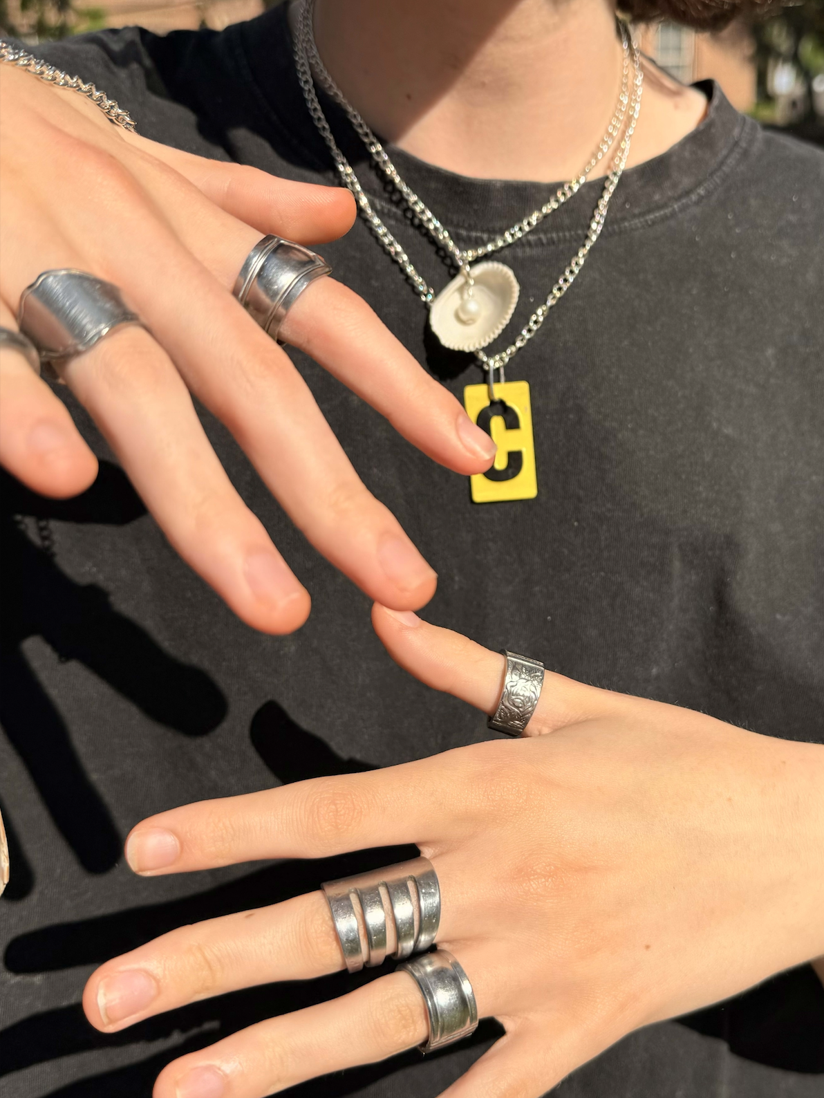 Silver Pendant Necklace