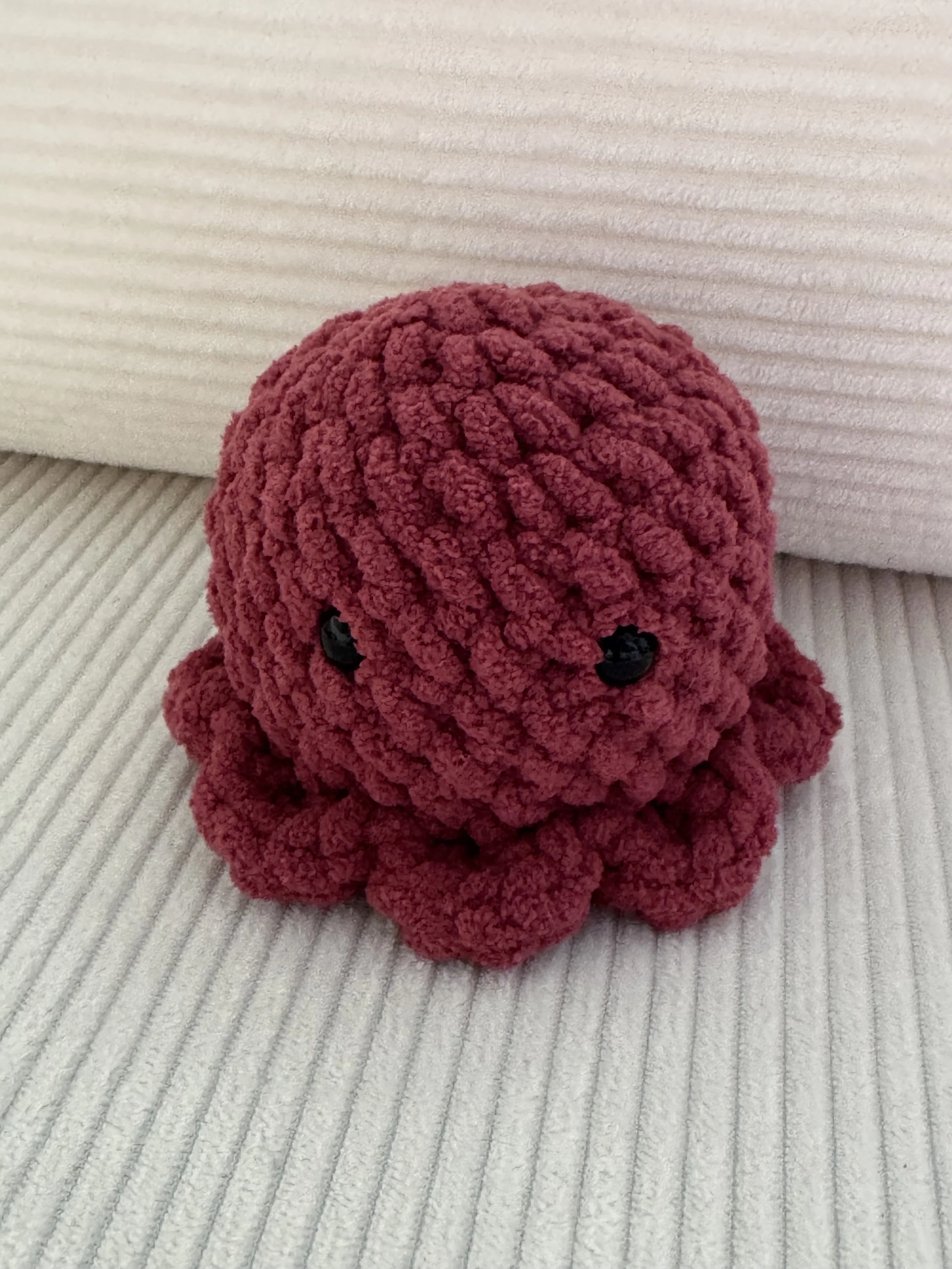 Crochet Red Octopus