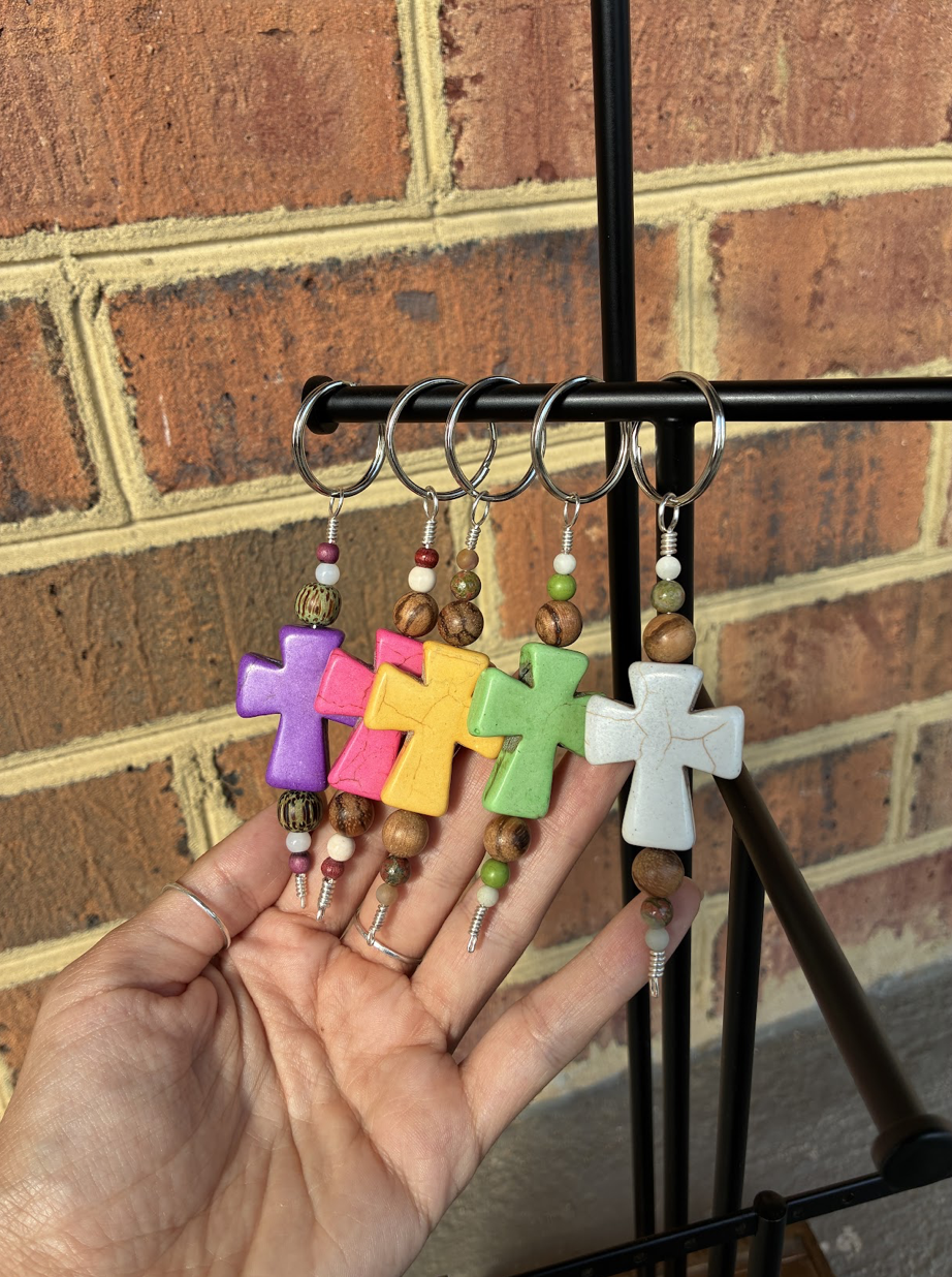 Cross Keychain