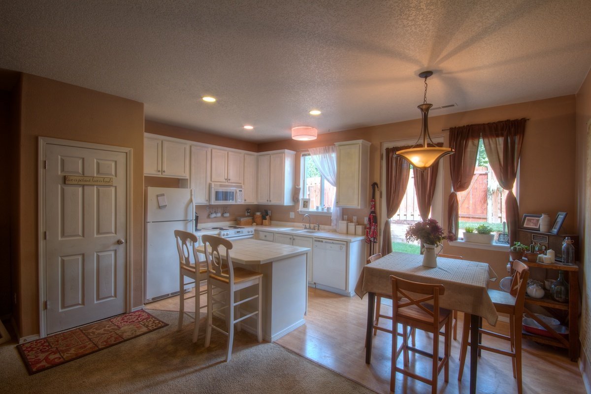 Kitchen view of a house for sale in Gresham, Oregon