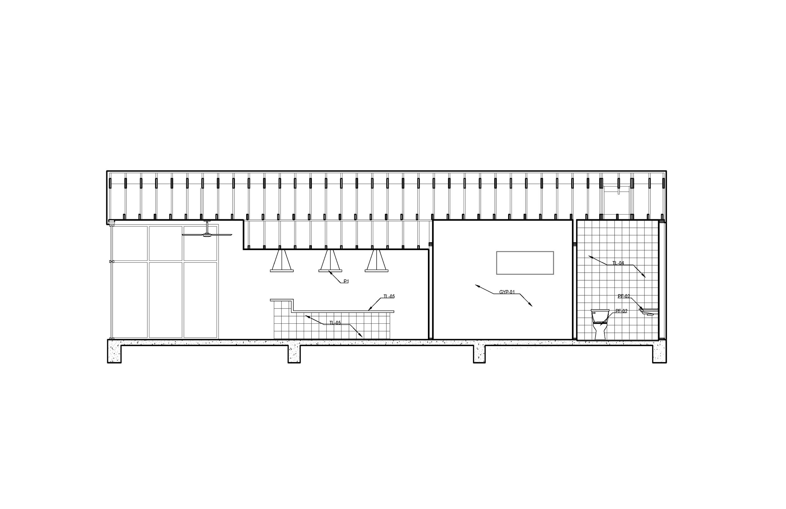 Longitudinal Section - CAD