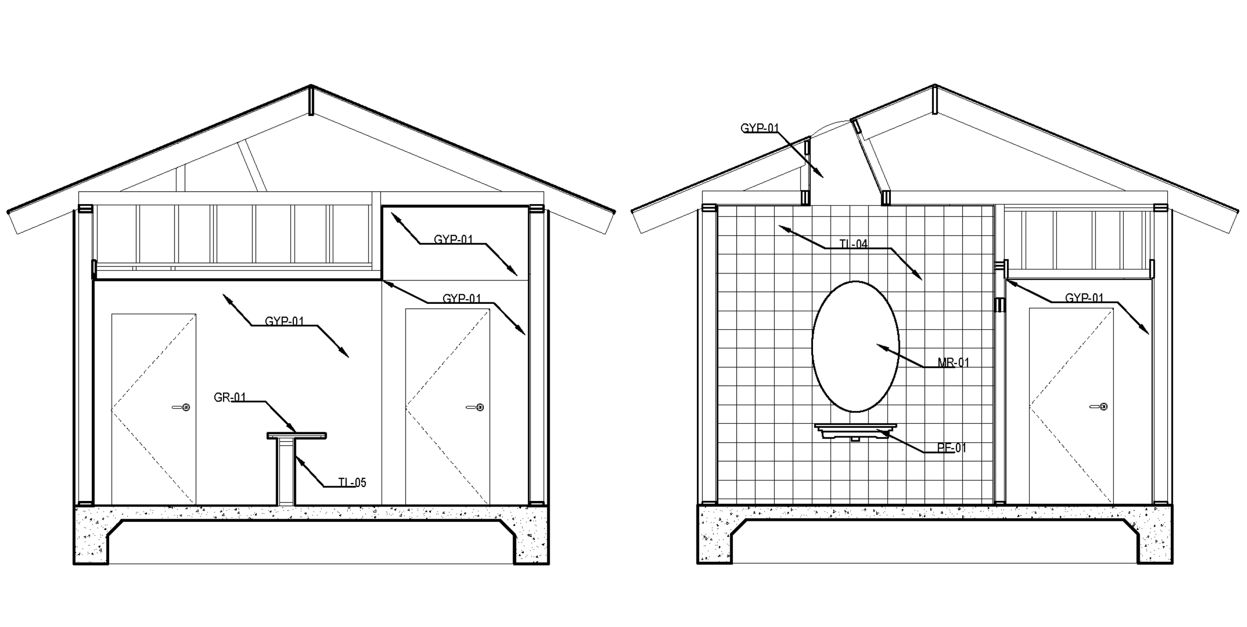 Transverse Sections - CAD