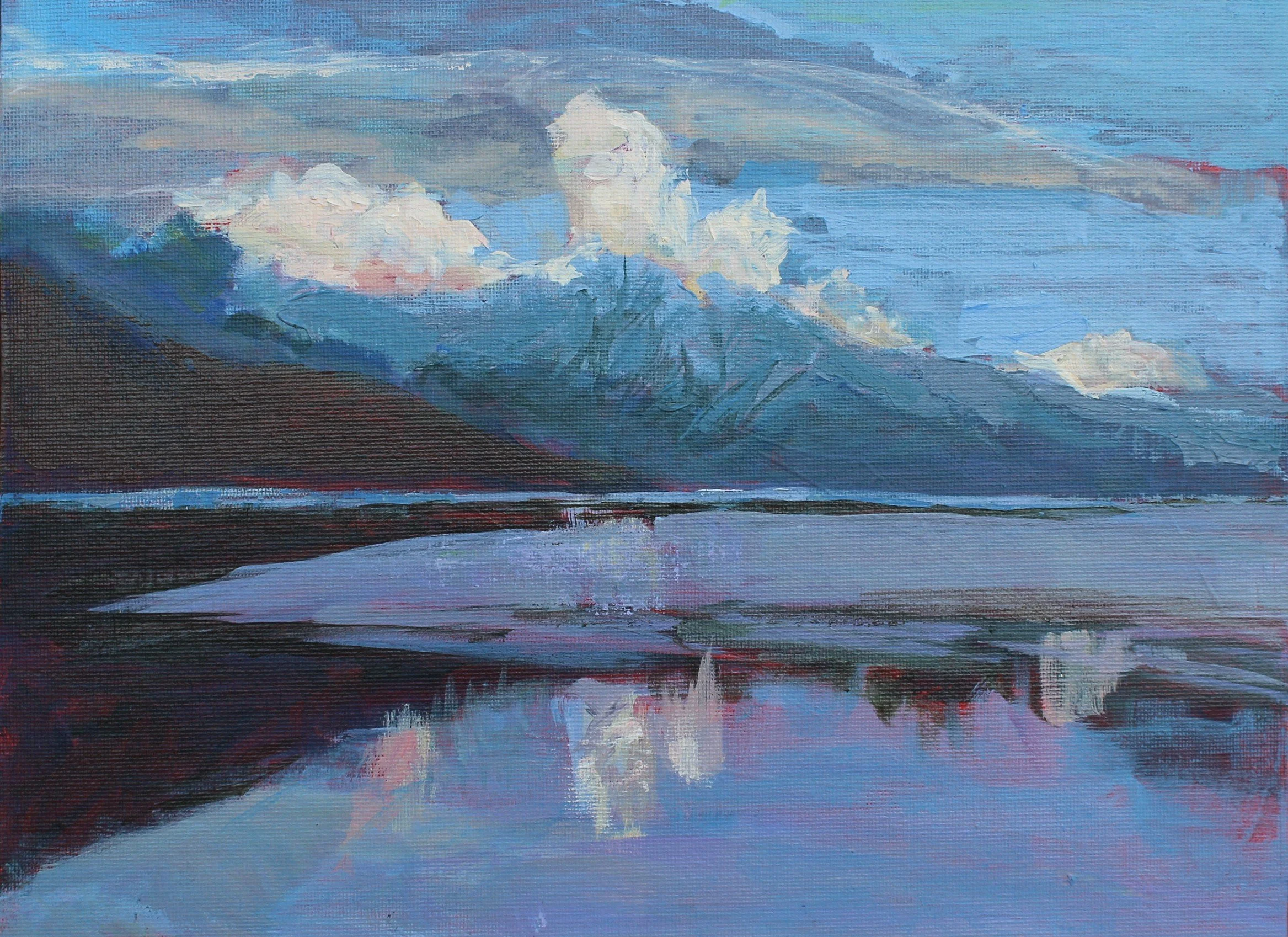 Thunderhead at Davis Creek
9 X 12 Acrylic on Canvas Board
$300.00