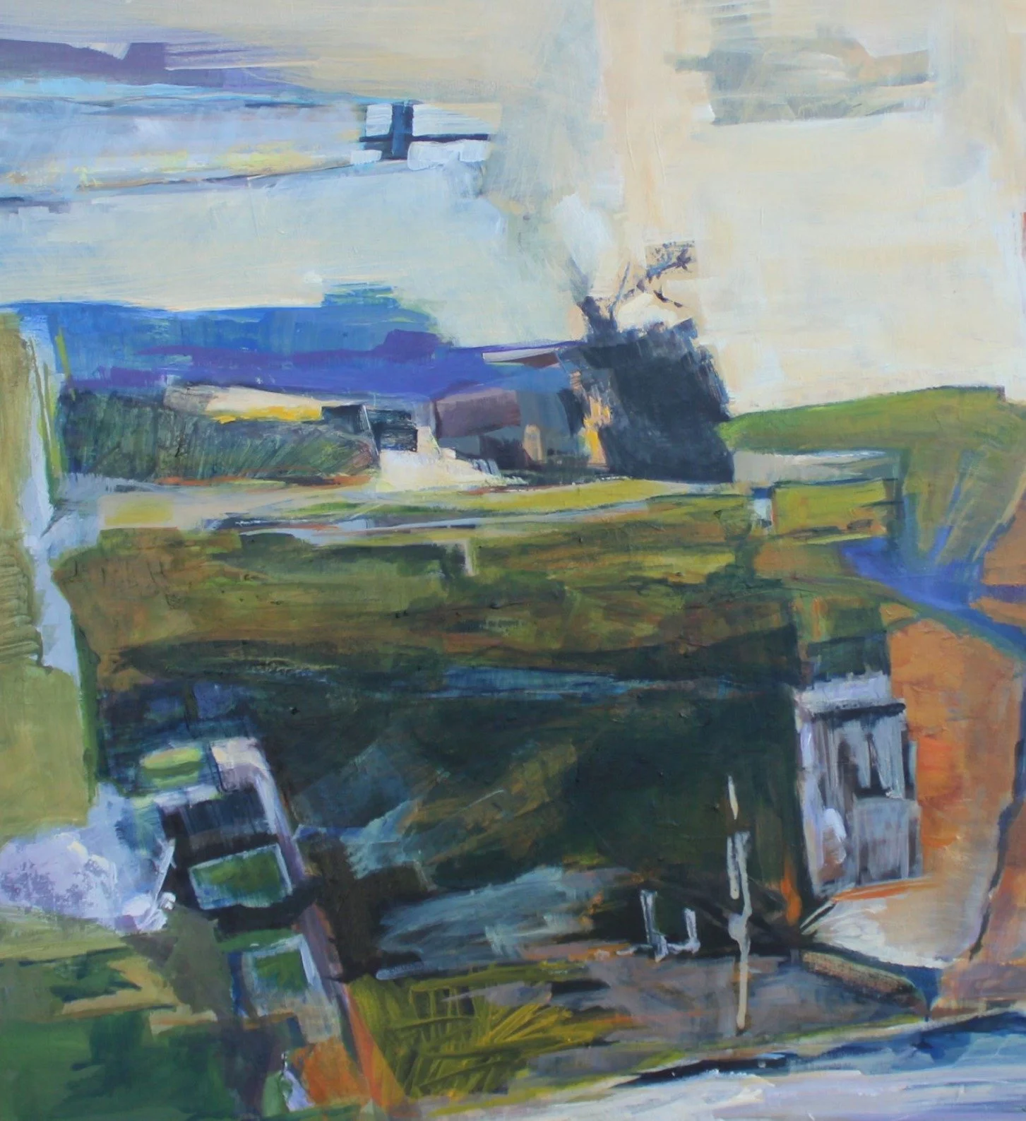 Shift in Perspective
24 X 24 Acrylic on Cradled Board
$1500.00 
