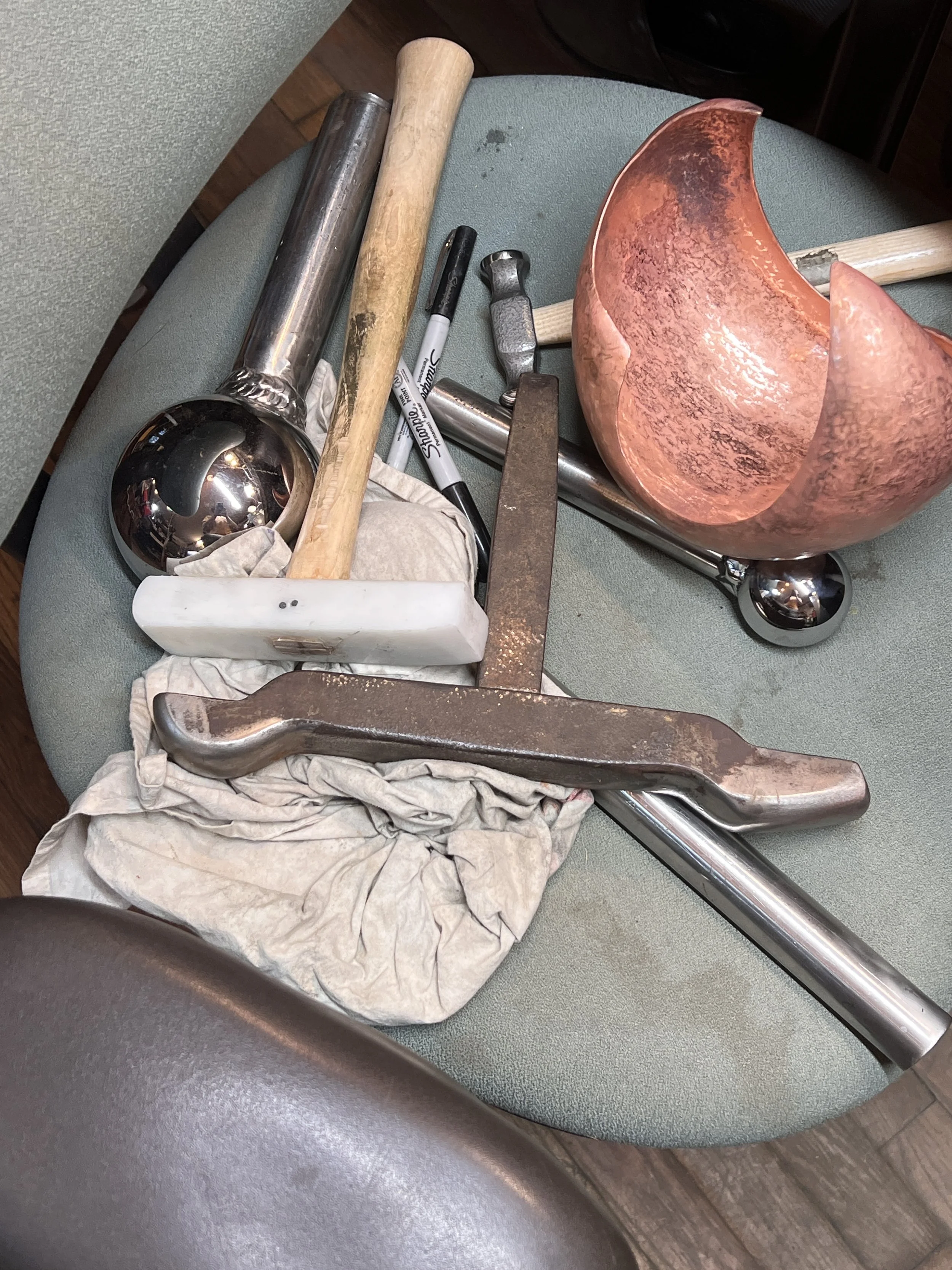 Workshop Project: Raising or Sinking a Copper Vessel Sat 2/28