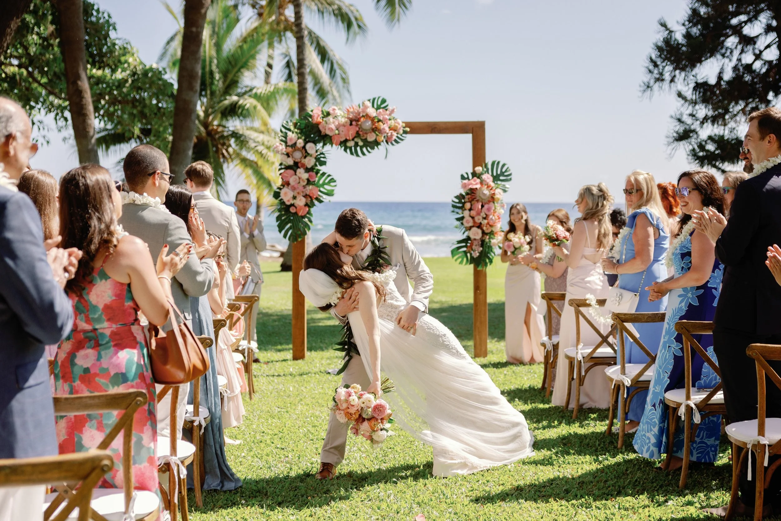 Garden Tropical Wedding Flowers