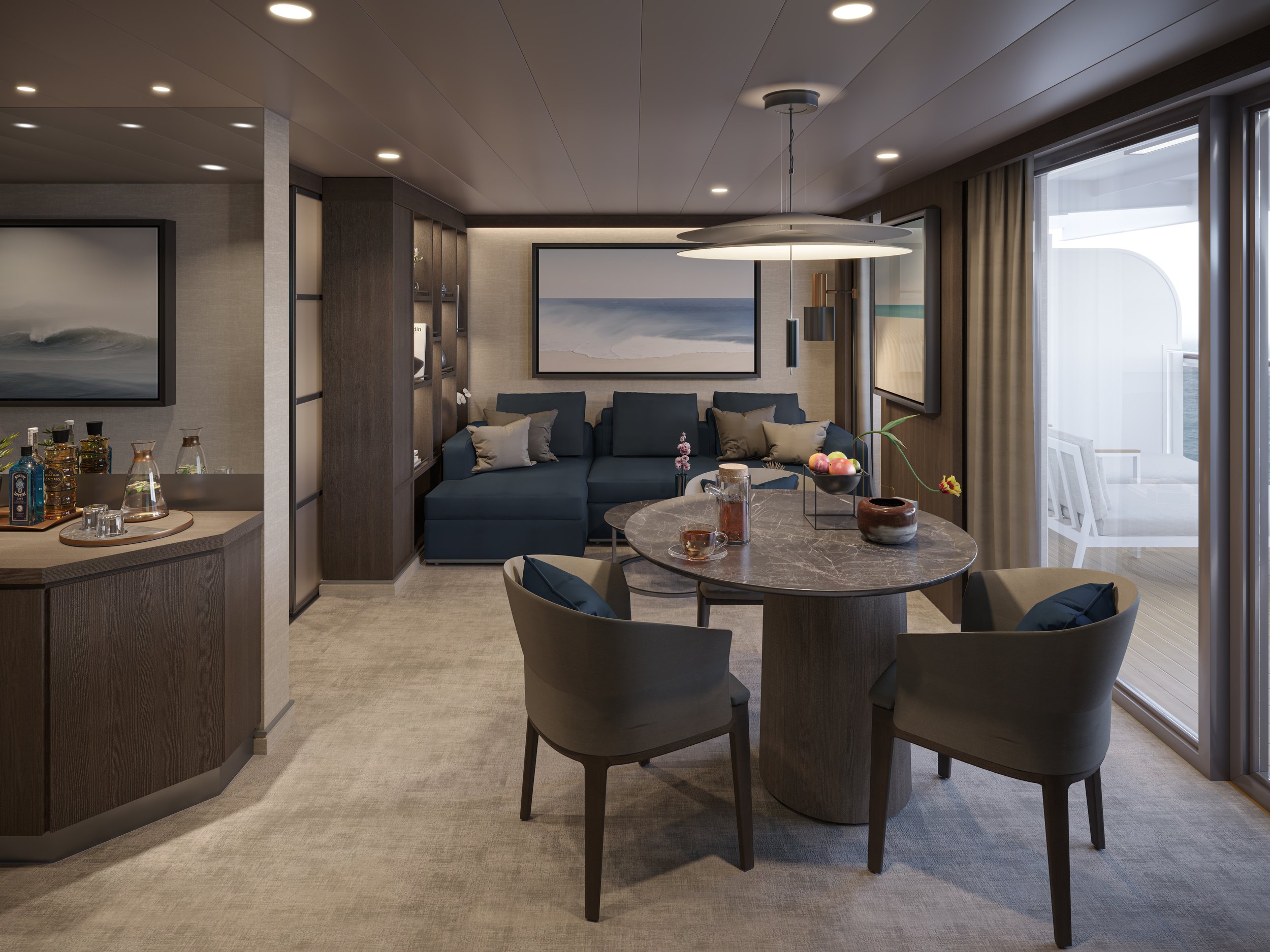 The Ocean Penthouses on Explora Journey's EXPLORA I