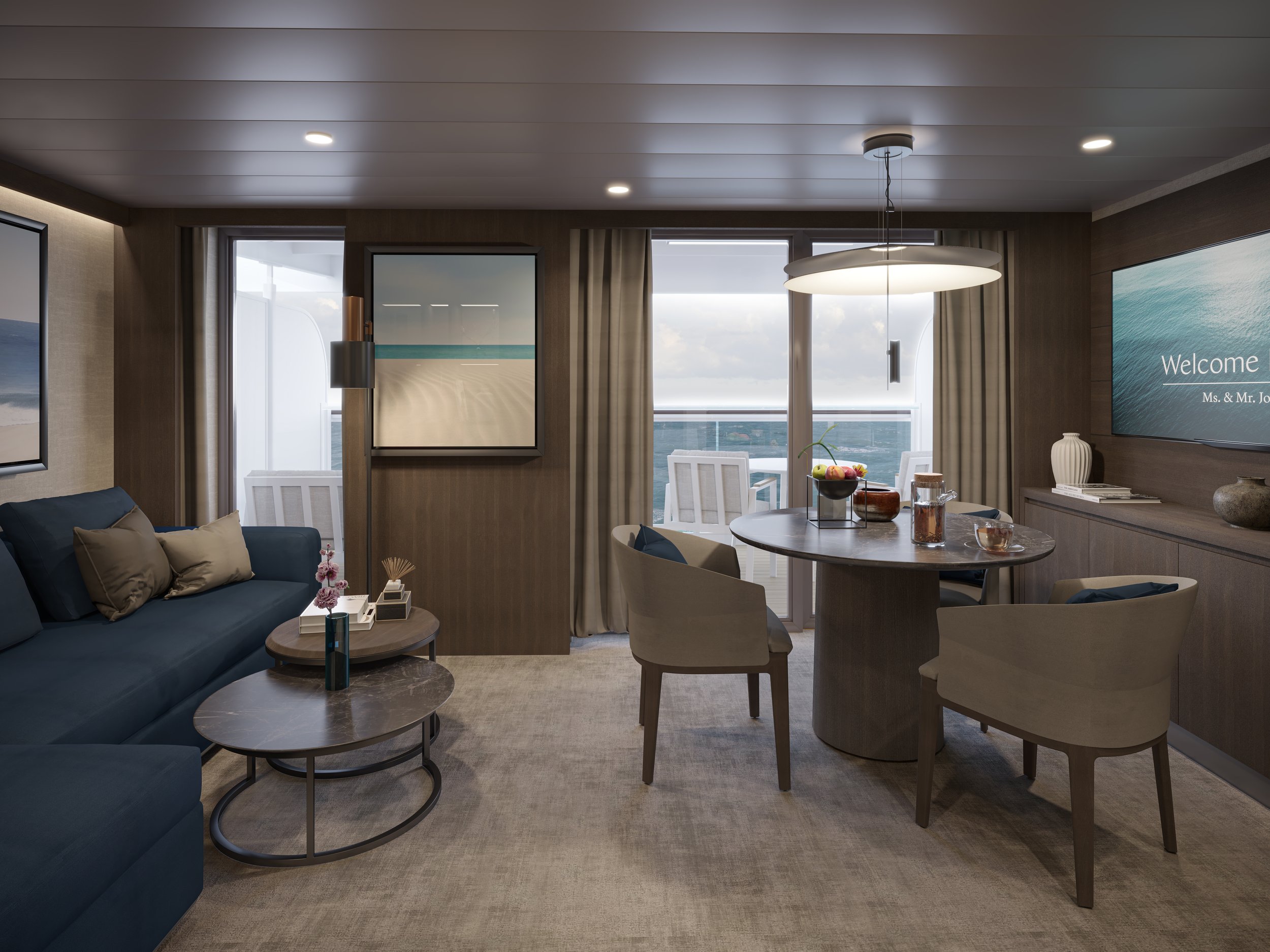 The Ocean Penthouses on Explora Journey's EXPLORA I