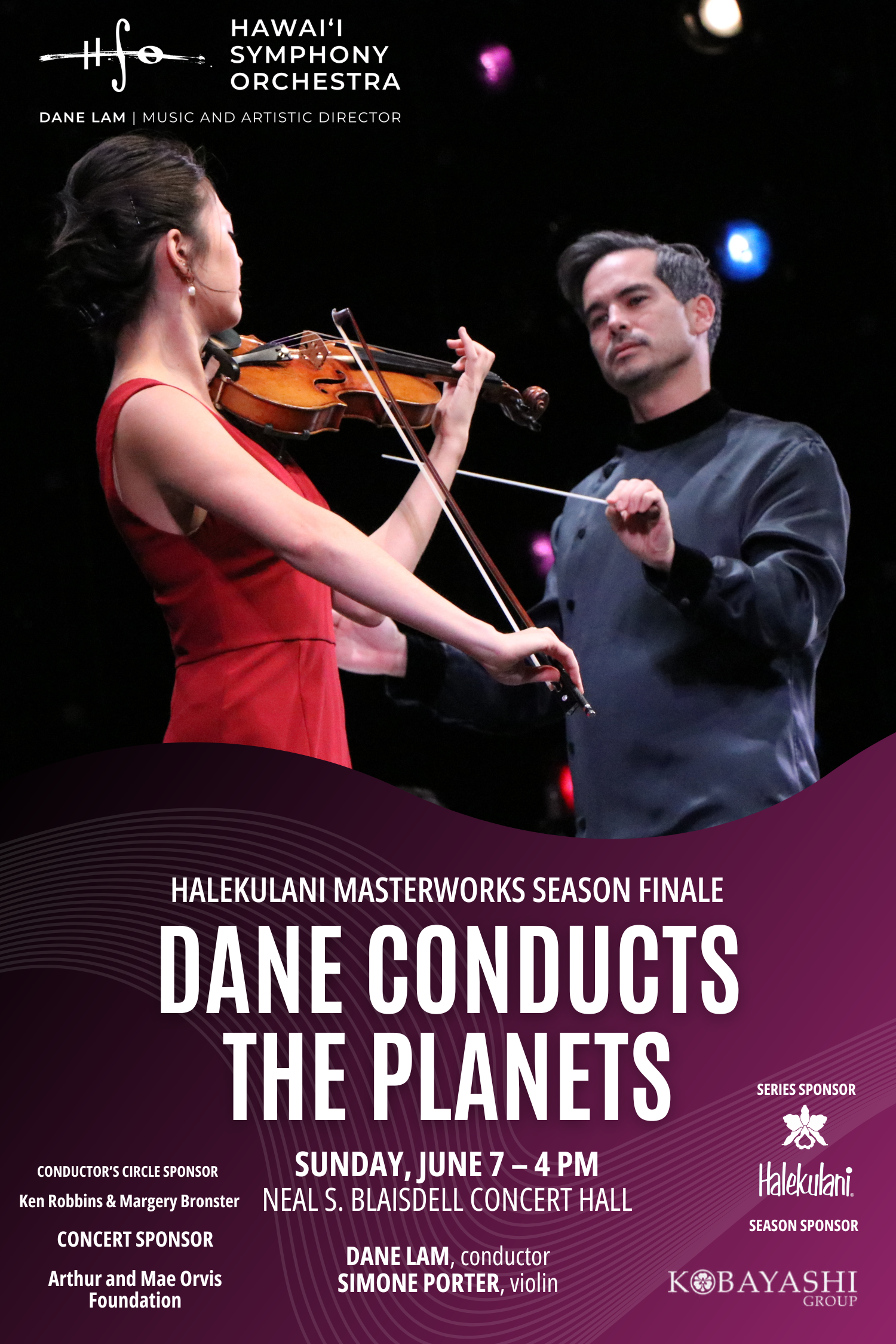 DANE CONDUCTS THE PLANETS