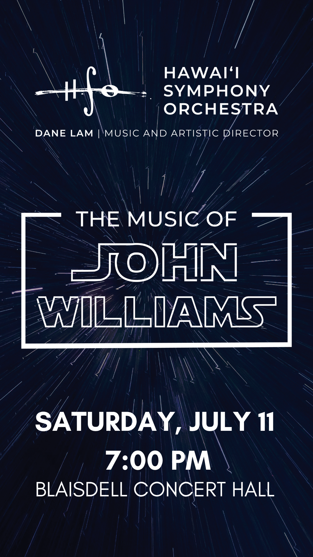 the music of john williams at the blaisdell concert hall