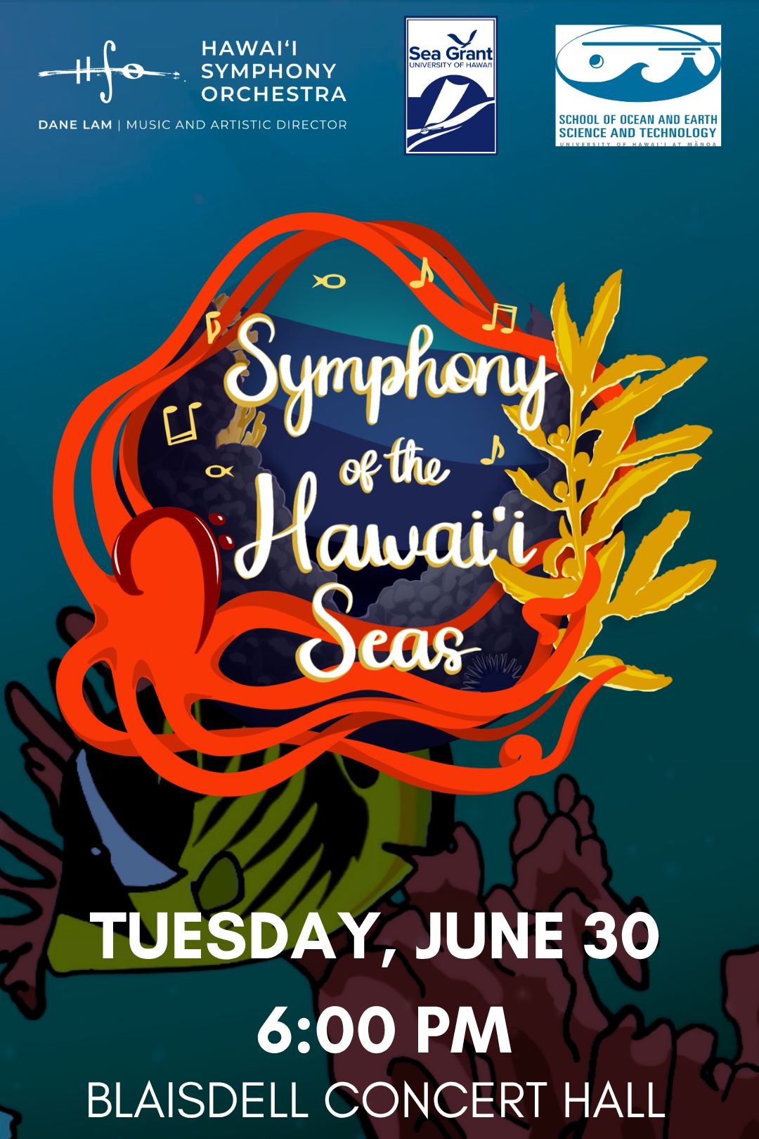 Symphony of the Hawaiʻi Seas at the Blaisdell Concert Hall