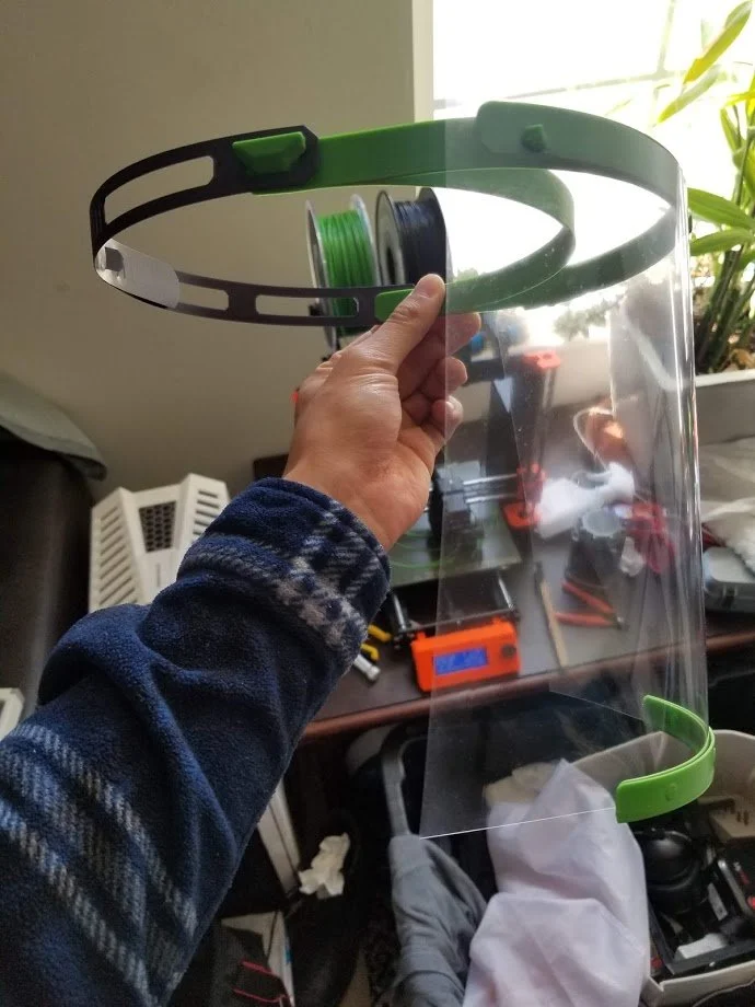 Covid-19 PPE face shield