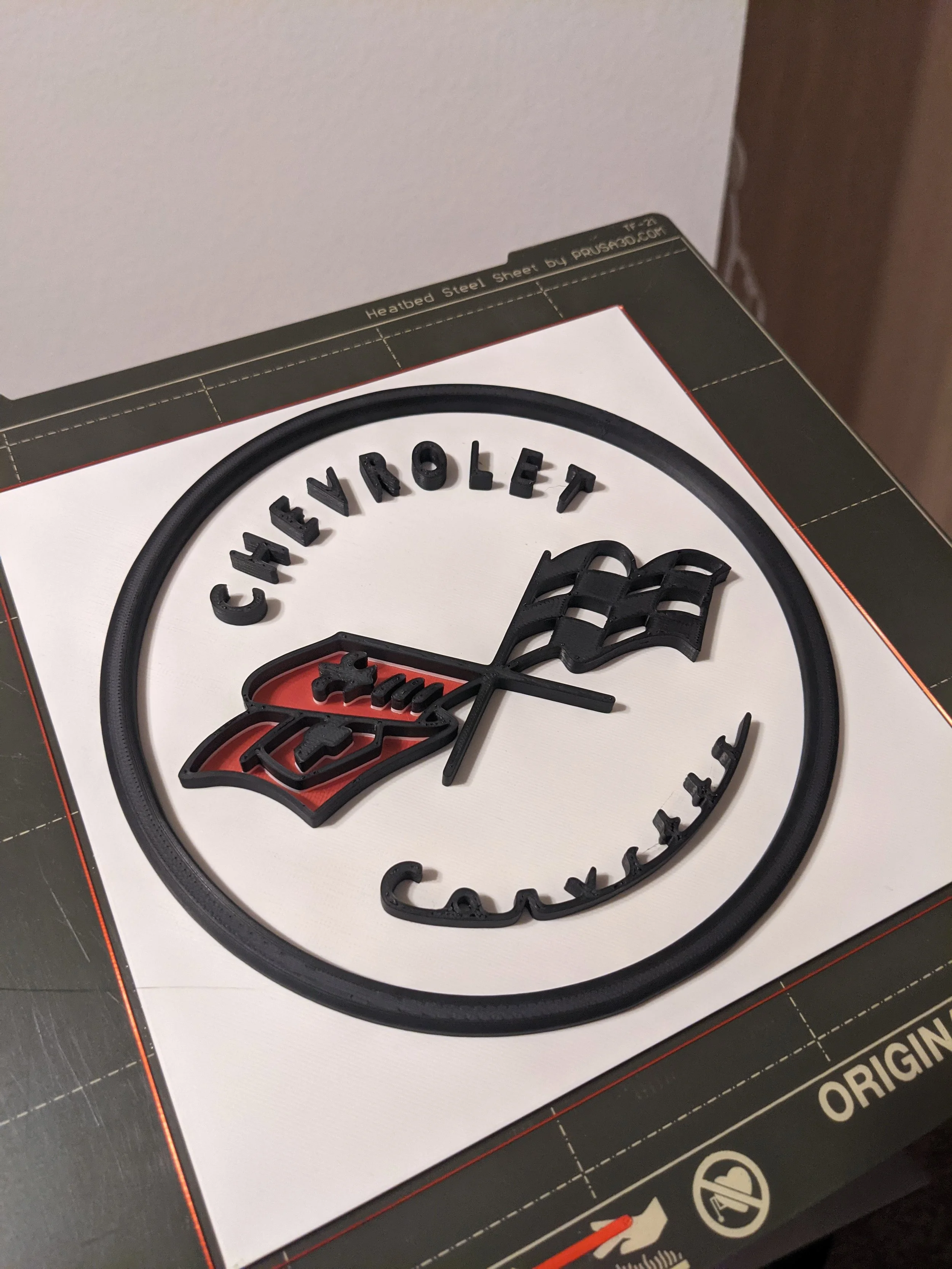 Multicolor Corvette Logo