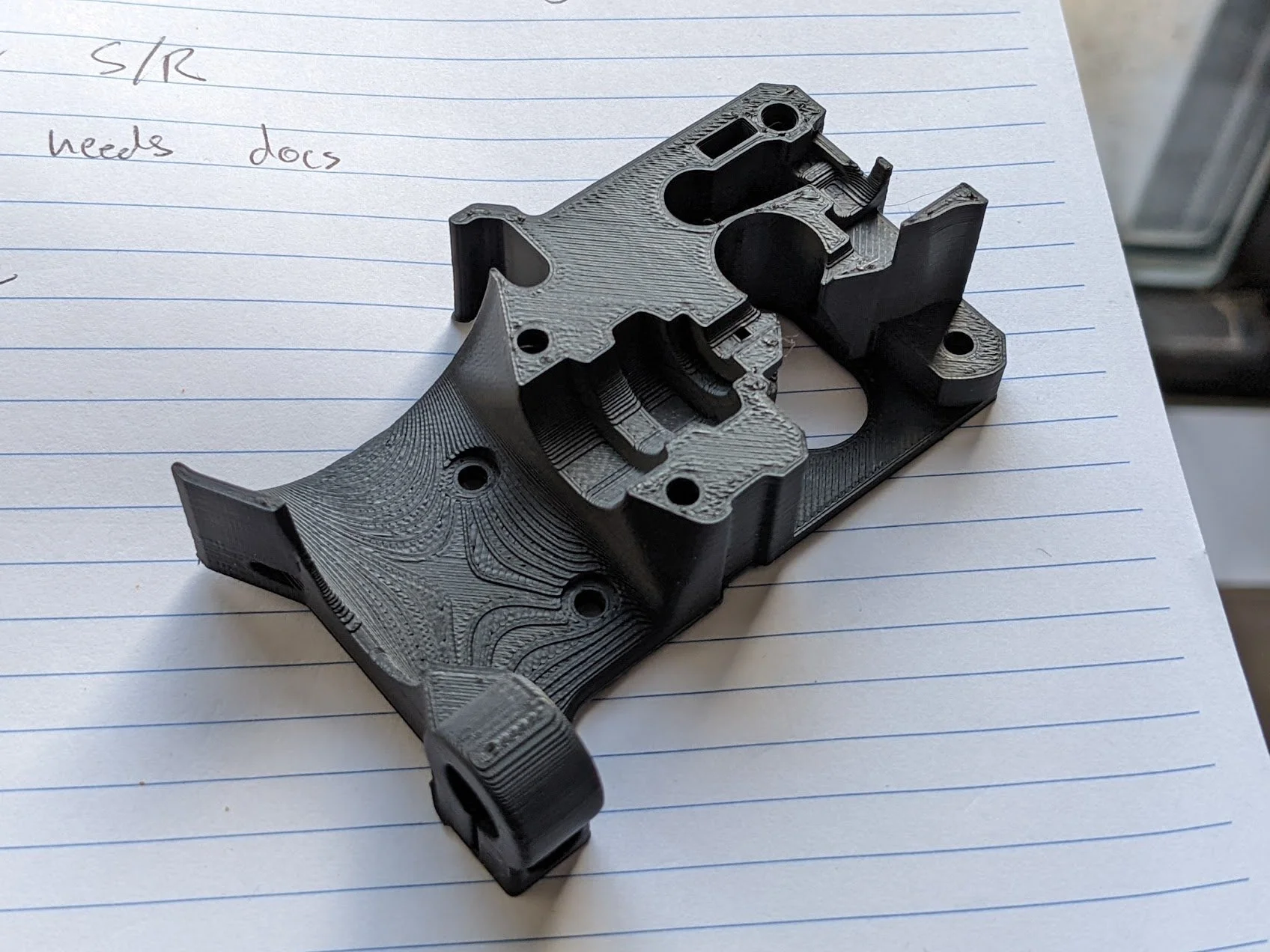 Prusa extruder backplate