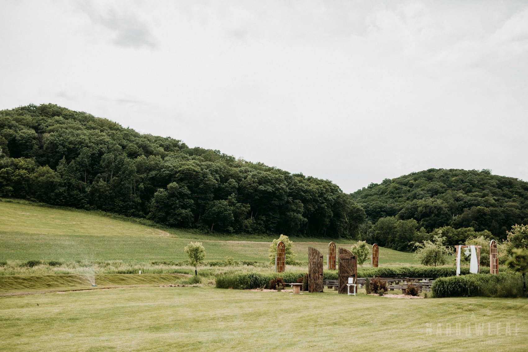 The Hidden Meadow and Barn Wedding Ceremony