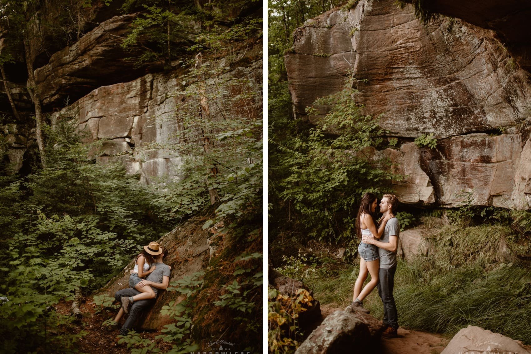 Minnesota hiking engagement photography.jpg