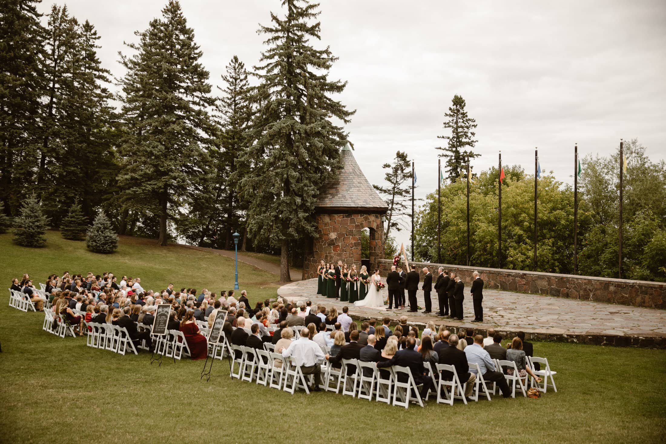 Leif Erickson Park Wedding Ceremony