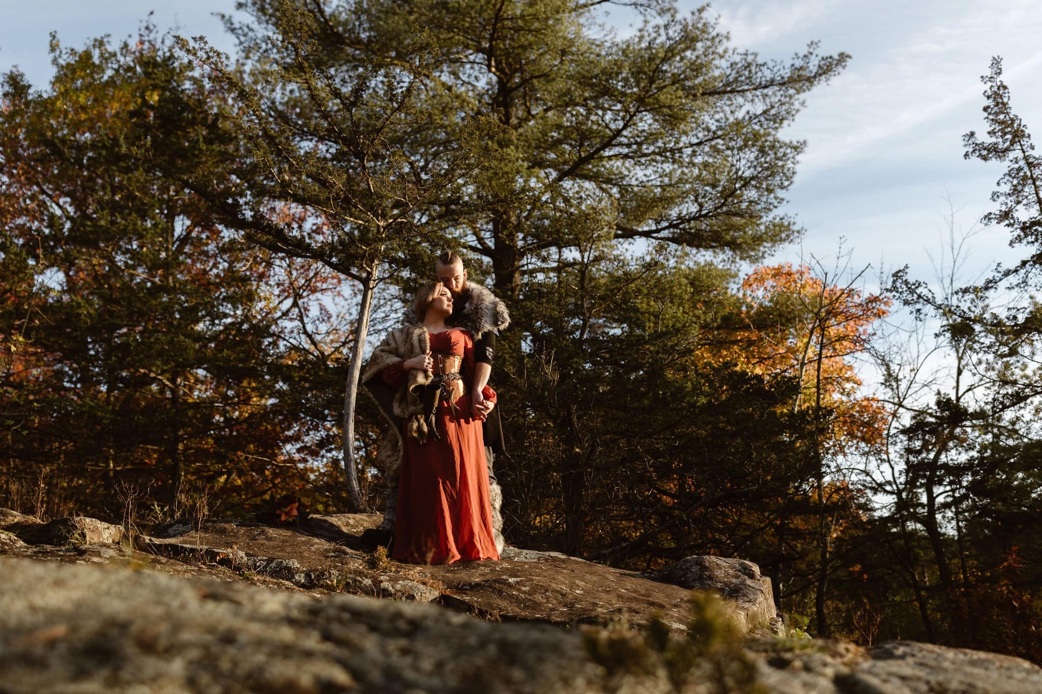 Viking themed wedding