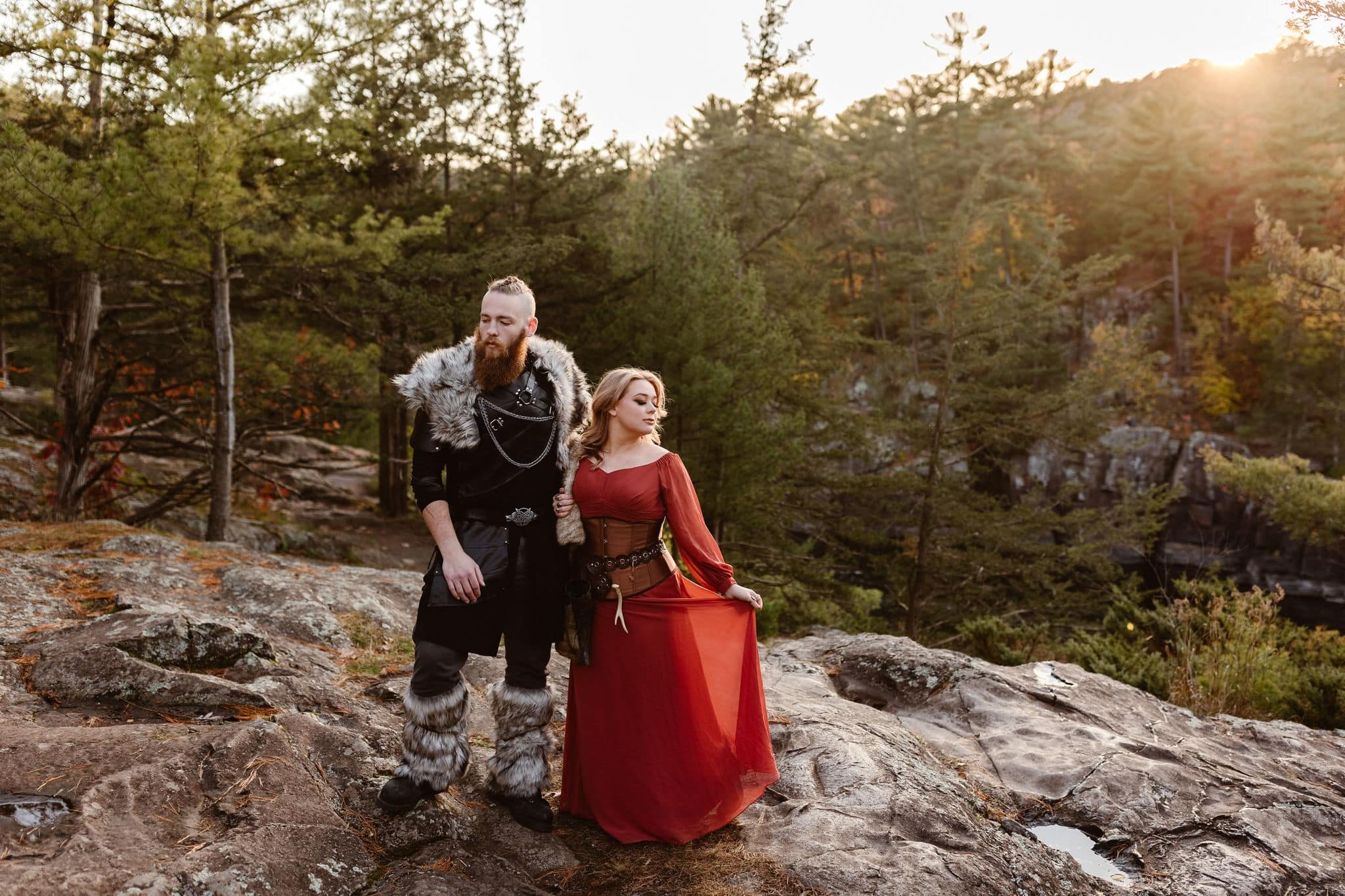 Viking style wedding