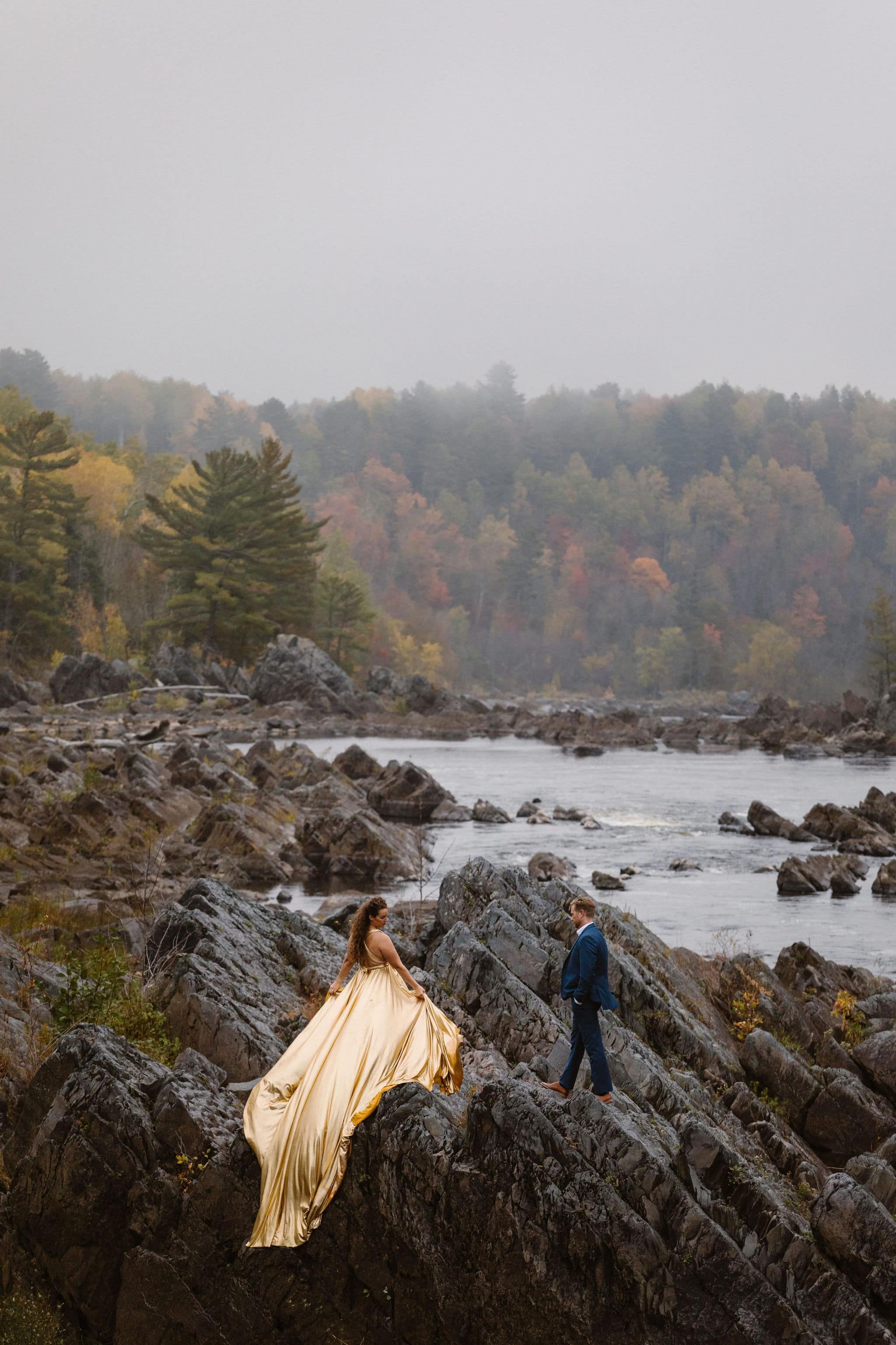 Wedding at Jay Cooke State Park in Carlton, MN