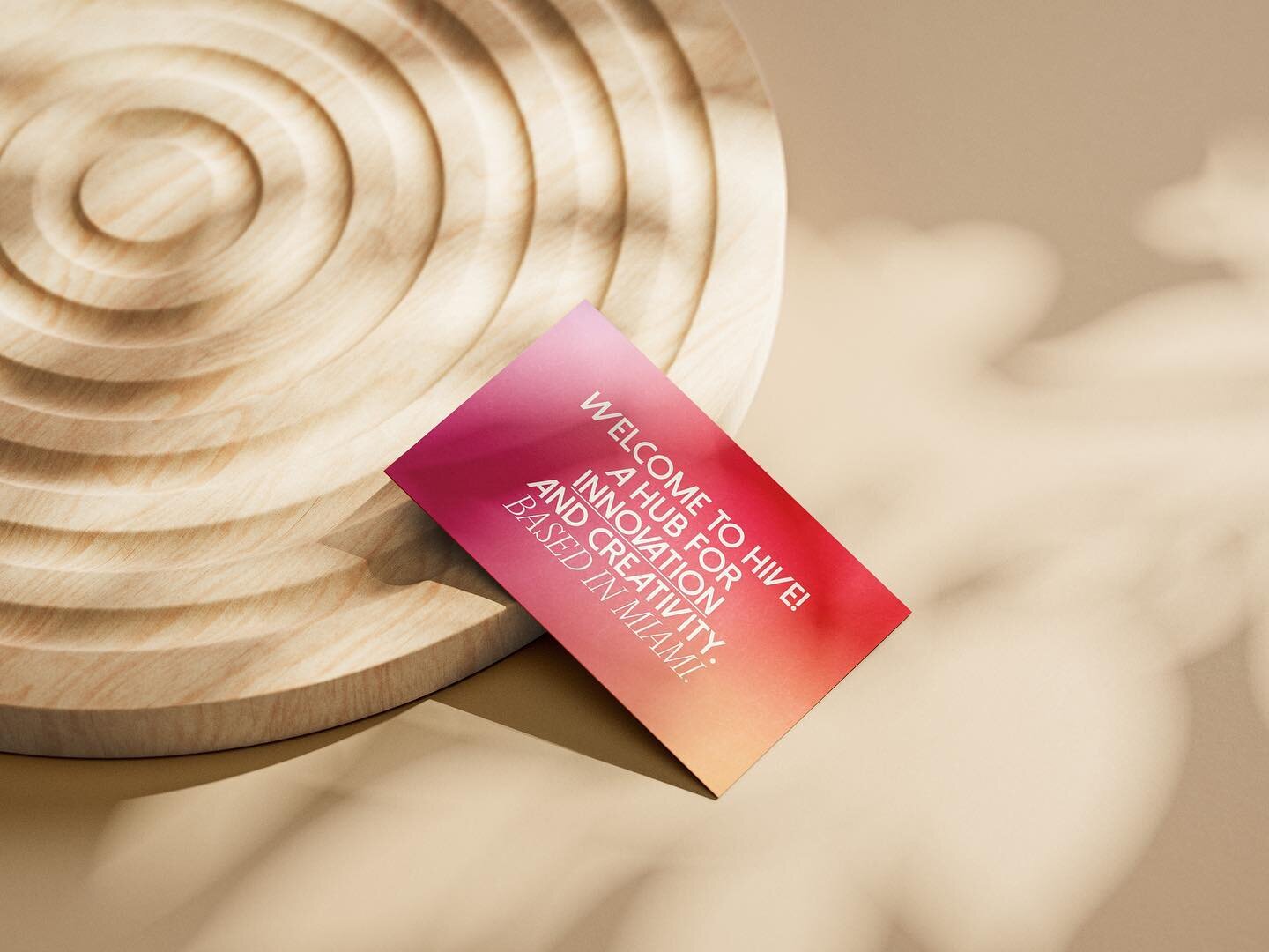 What's something you can't get enough of? 🤩

We'll go first: Our business cards that were designed in-house.

#hivetheagency #businesscards #graphicdesign #miamiagency