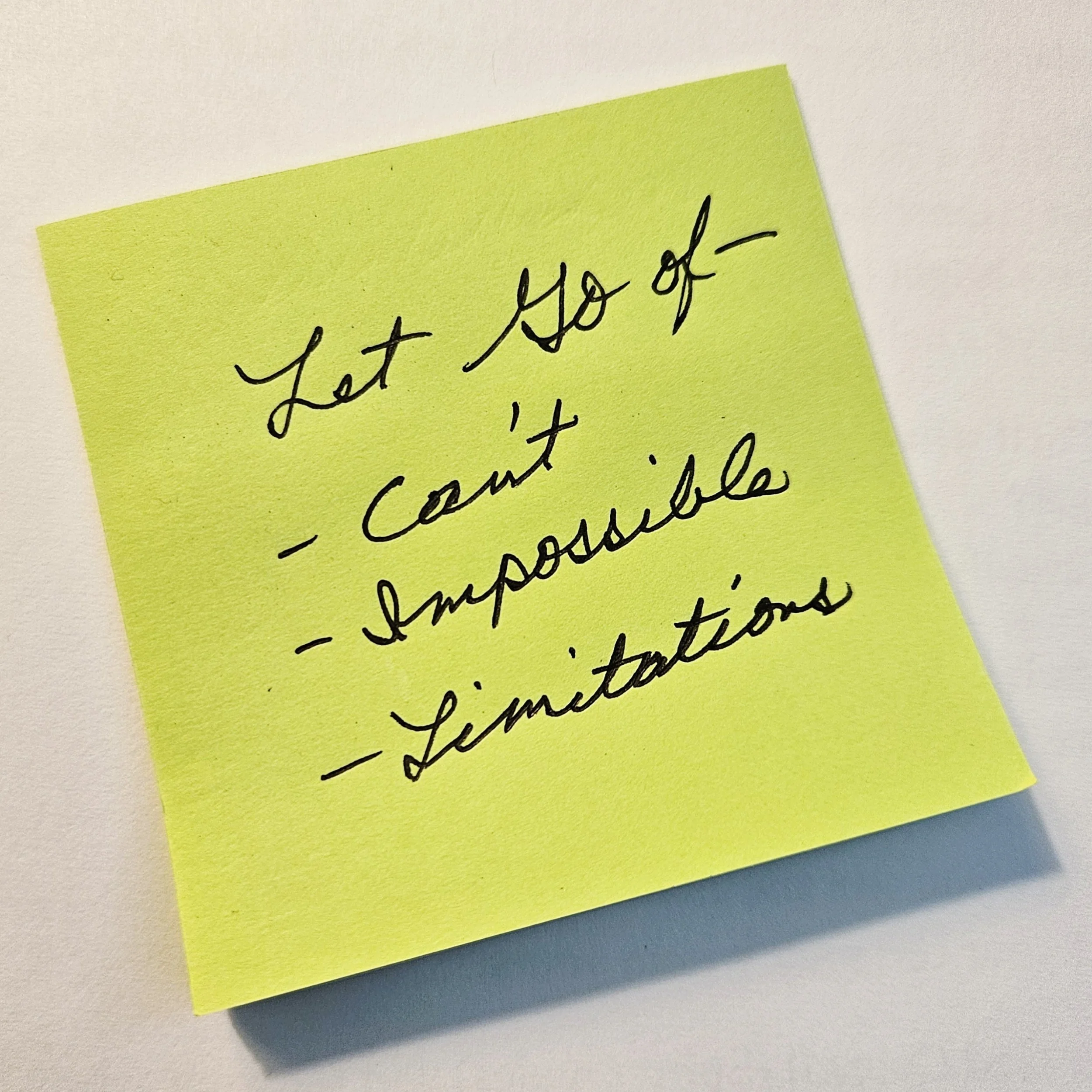 Blog 208 Eliminating Words that Do Not Serve Us