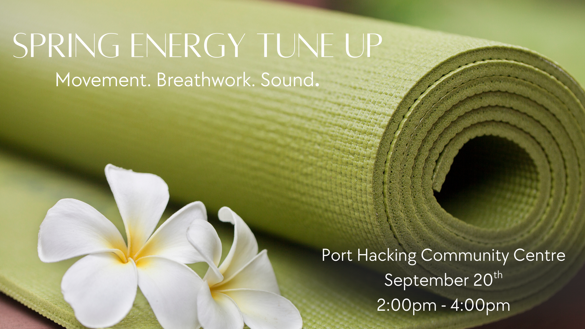Spring Energy Tune Up: Movement, Breathwork, Sound