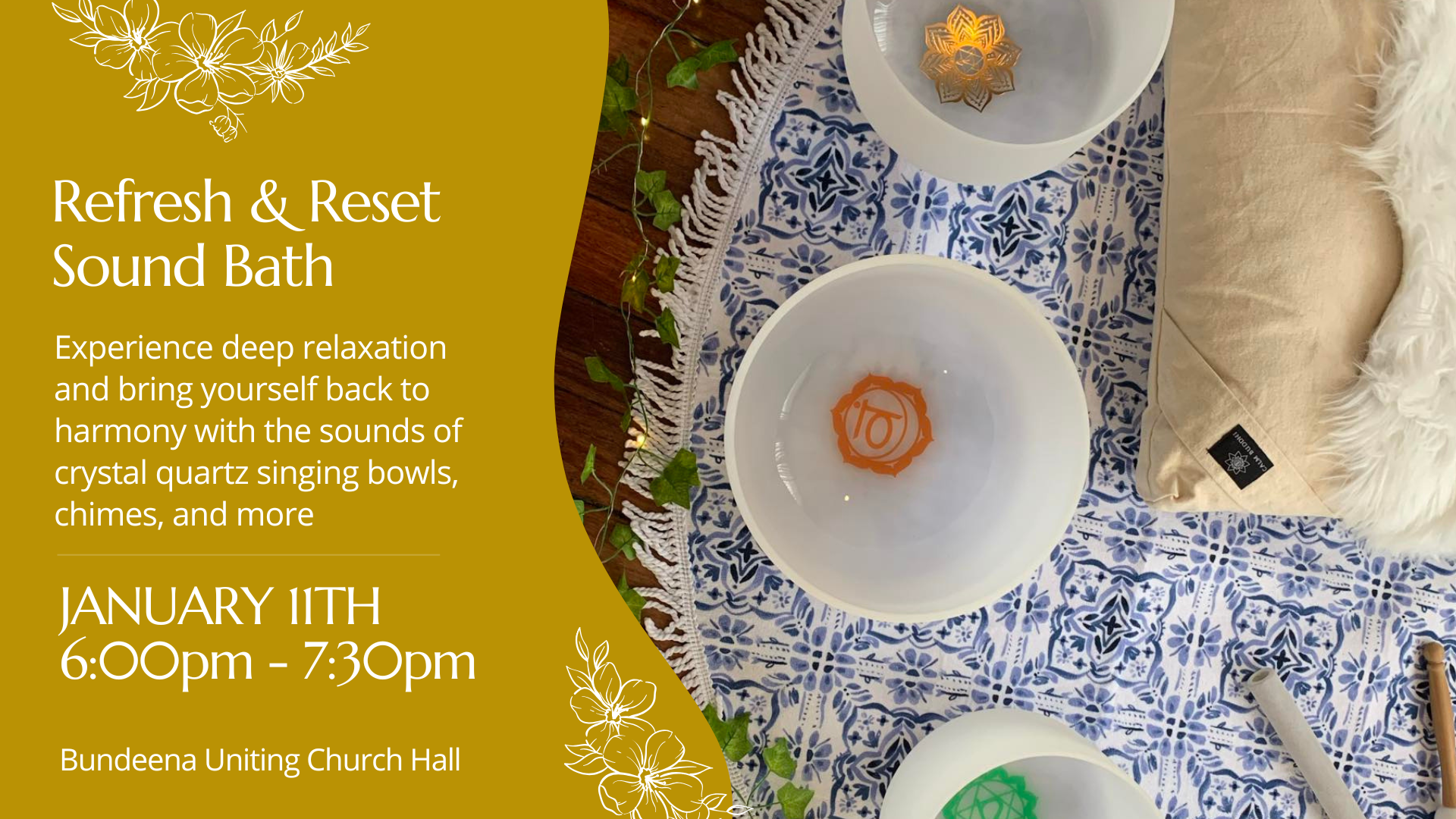 Refresh and Reset: Sound Bath Journey — Nature to Soul