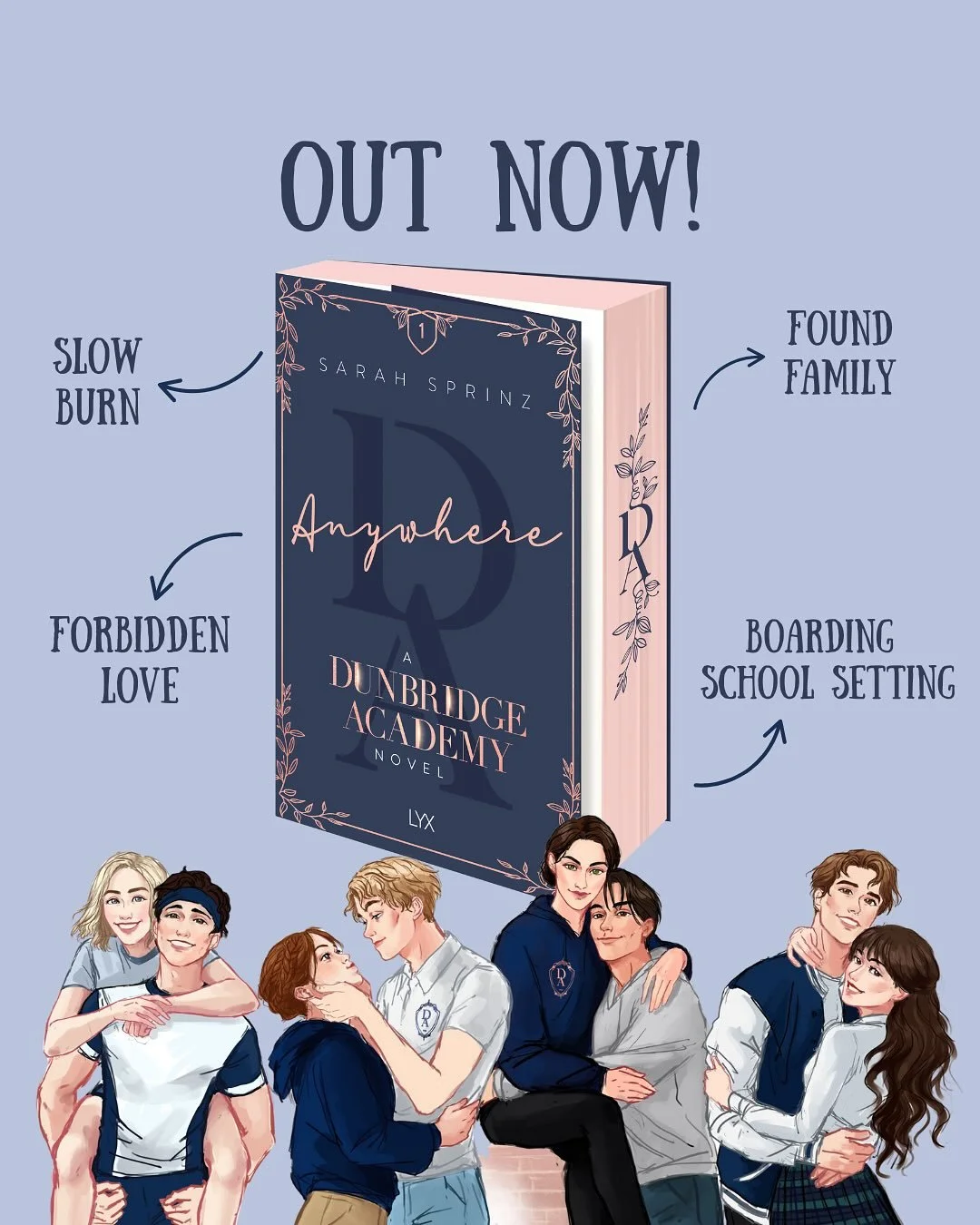 It&rsquo;s Back to School Day!! 🏰🍂🕯️✨

ANYWHERE is officially out in bookstores across Canada and the US! You can find it in ebook, paperback and audiobook format, beautifully narrated by Ruby Townsend and Elliot Fitzpatrick.

Thank you to every b