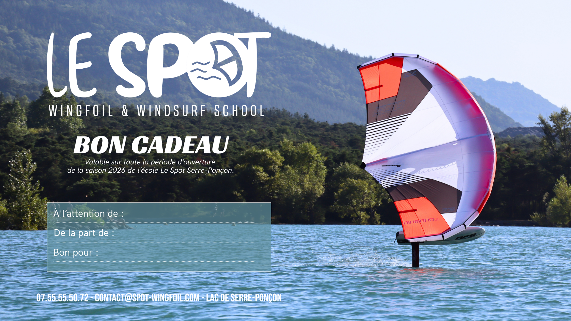 carte cadeau winfgoil et windsurf