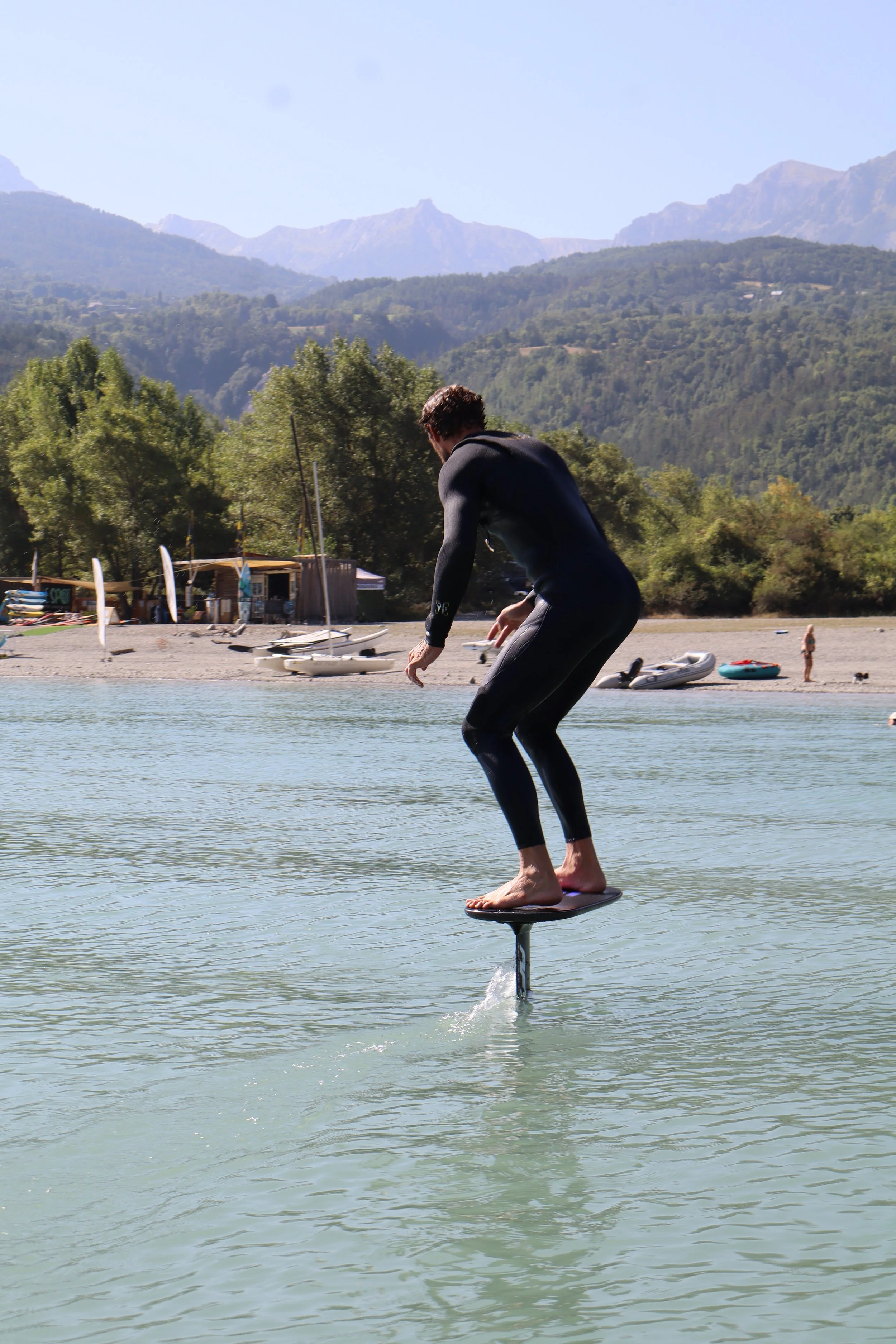 dock start pumping serre-ponçon