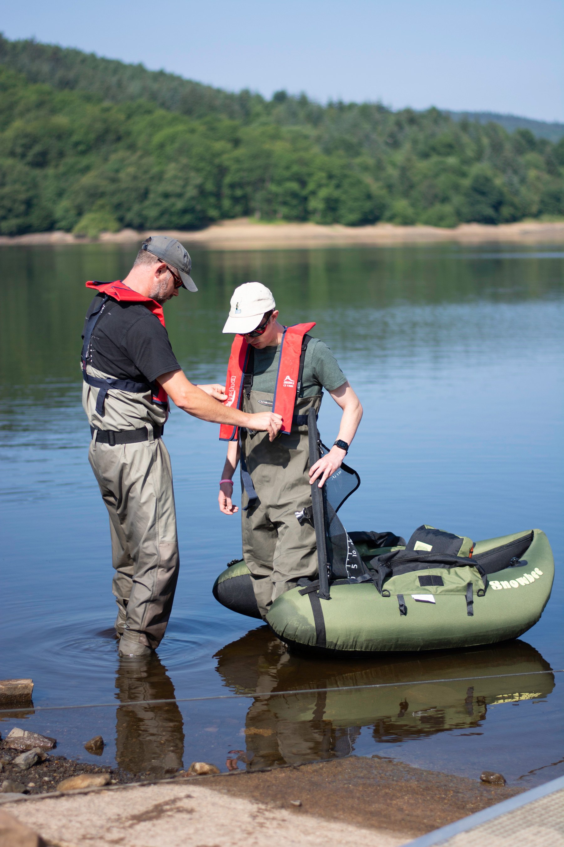 Cumberland Inflatable Fly Fishing Float Tube