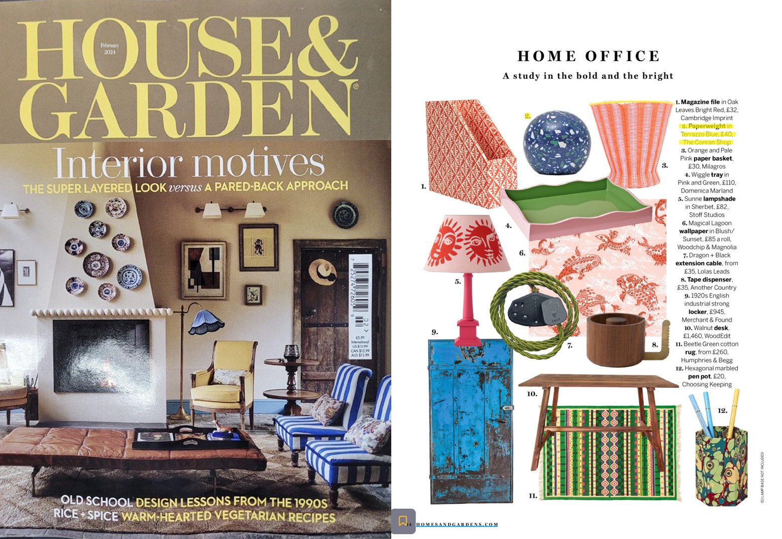 Fleck Paper Weight | House & Garden