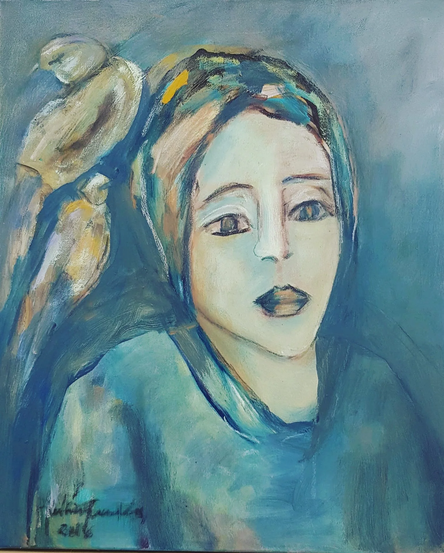 Acrílico s/ tela 60x50 cm | 2016