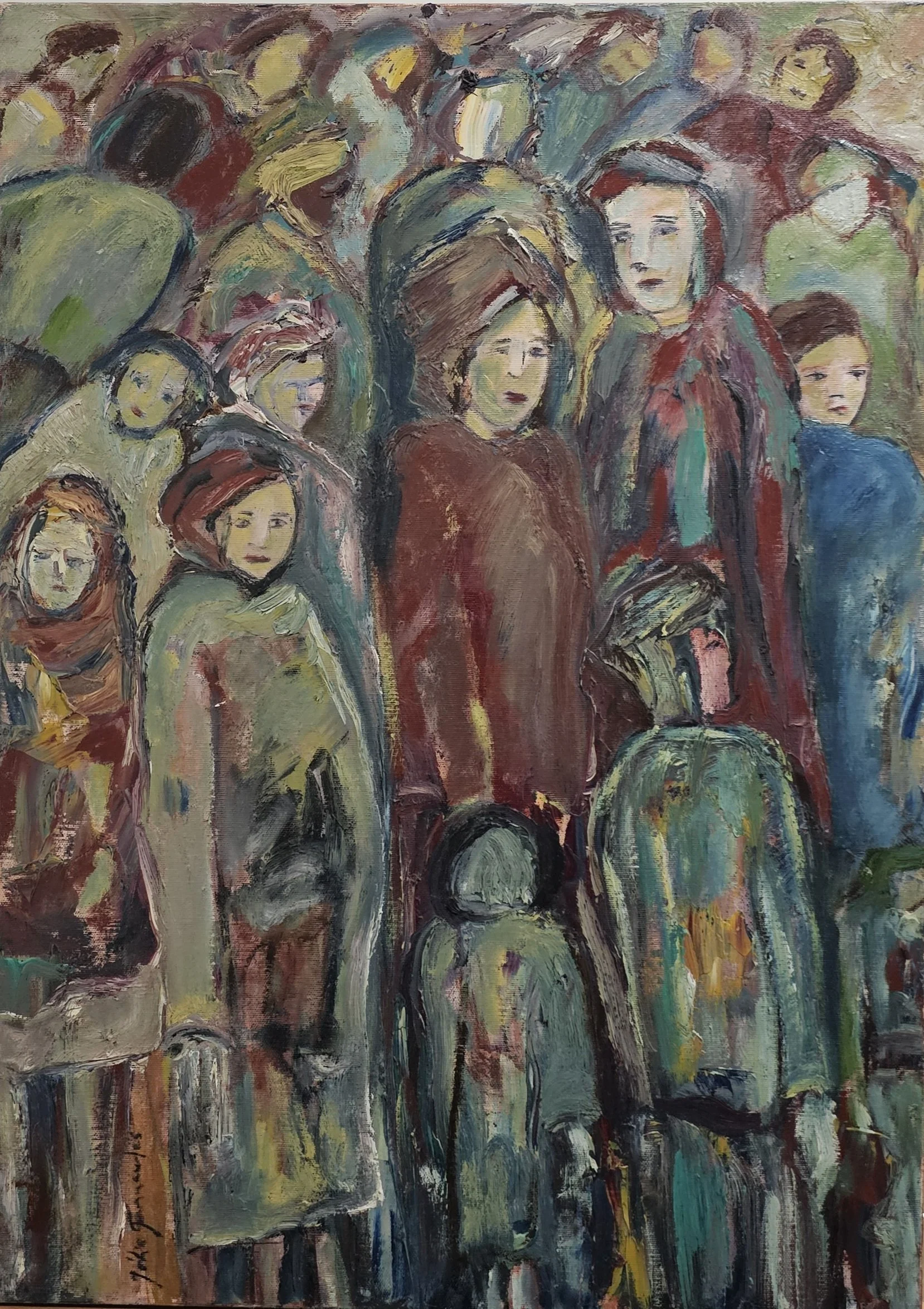 Técnica mista s/ tela 70x50cm | 2014