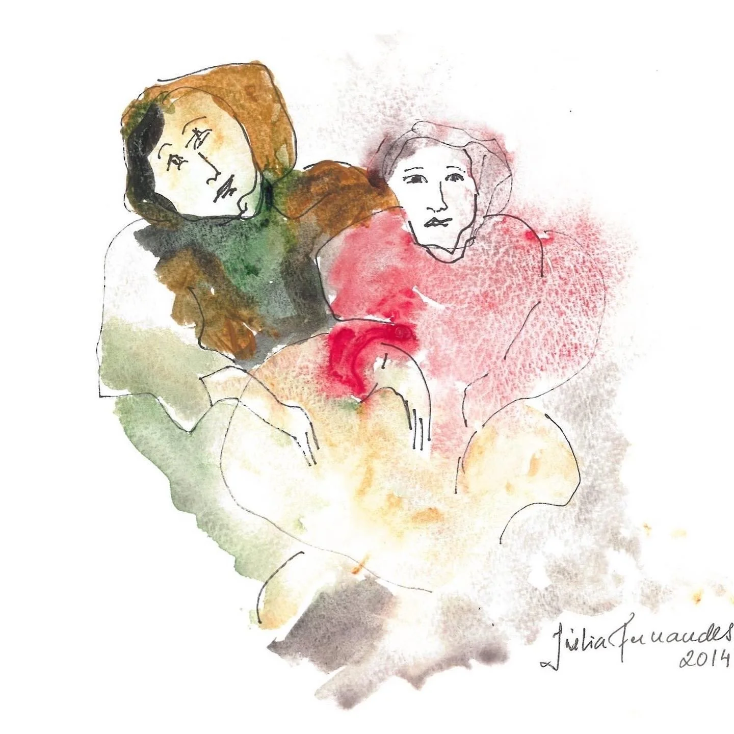 Quero dizer-te,amor - Ilustrações livroBragaAmaral-pintura-JúliaFernandes2.JPG