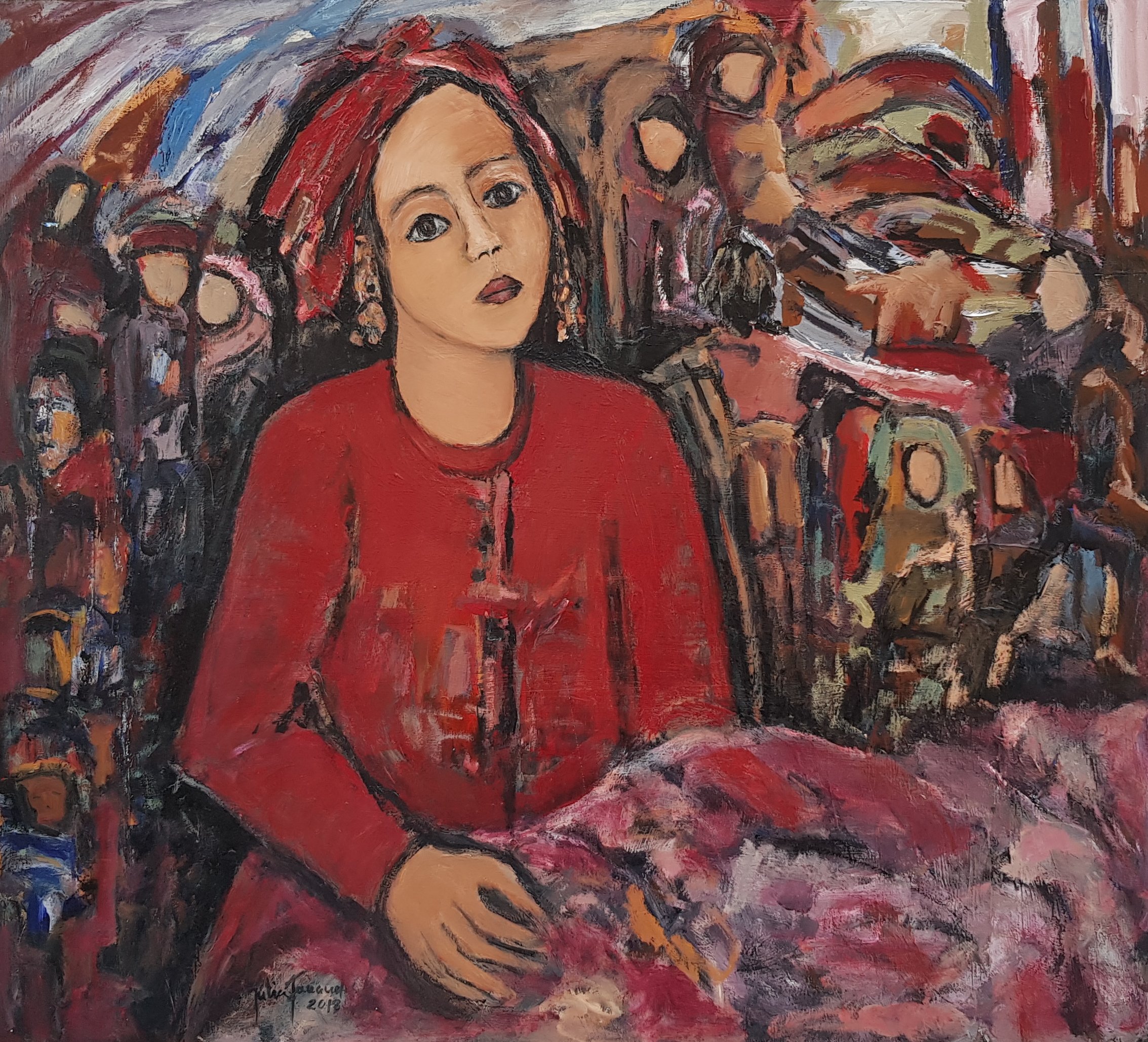 "Vendedora de trapos"