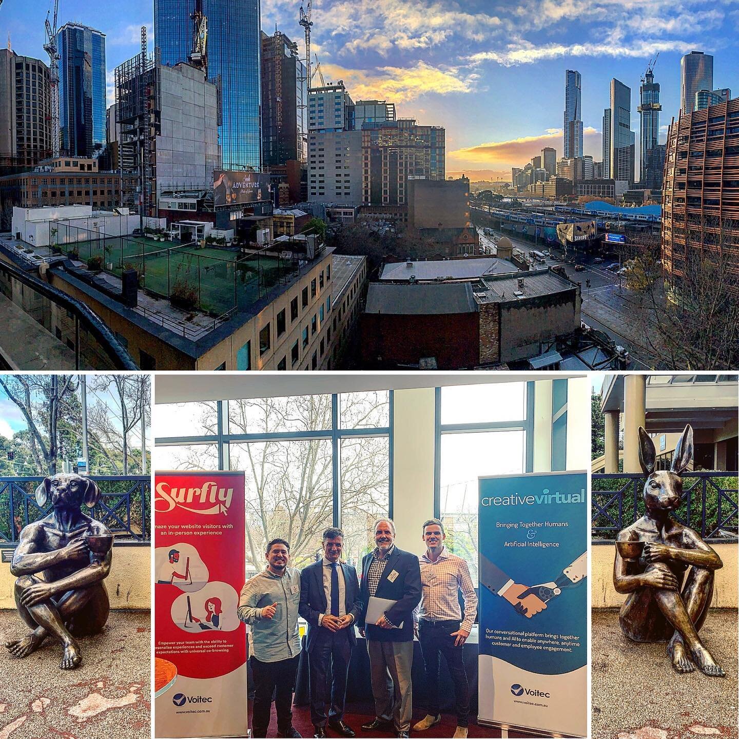 G&rsquo;day mate 🇦🇺🤠🌏✈️✌🏼On Monday I kicked off  the start of my little world tour after an epic 24 hours of flying. Fantastic few days in Melbourne apart from the jetlag! It&rsquo;s really great to work with so many good people around the world