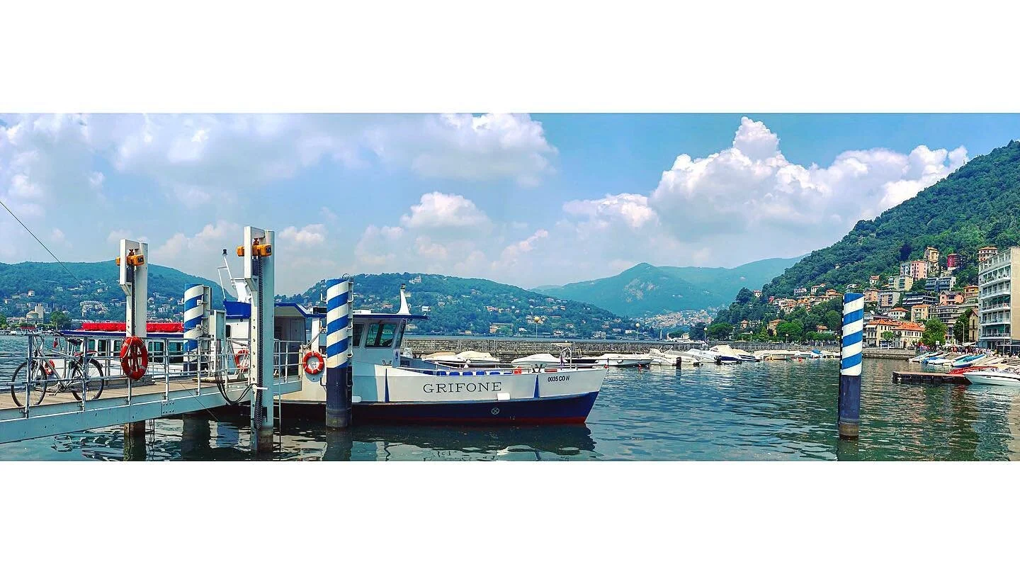 Not a bad place to start the weekend with the bubs @silviasilv ✌🏼🇮🇹😍 #lagodicomo #como #italia #weekend