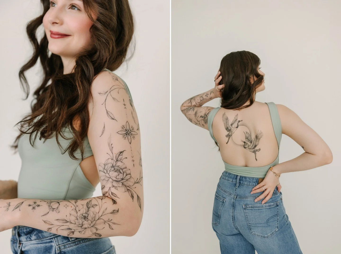 ✨Sophia Sage Design ✨
From senior photos to branding photos&hellip; talk about a full-circle moment. 

I had the absolute joy of photographing Sophia years ago for her senior session, and now she&rsquo;s the wonderful talented fine-line tattoo artist