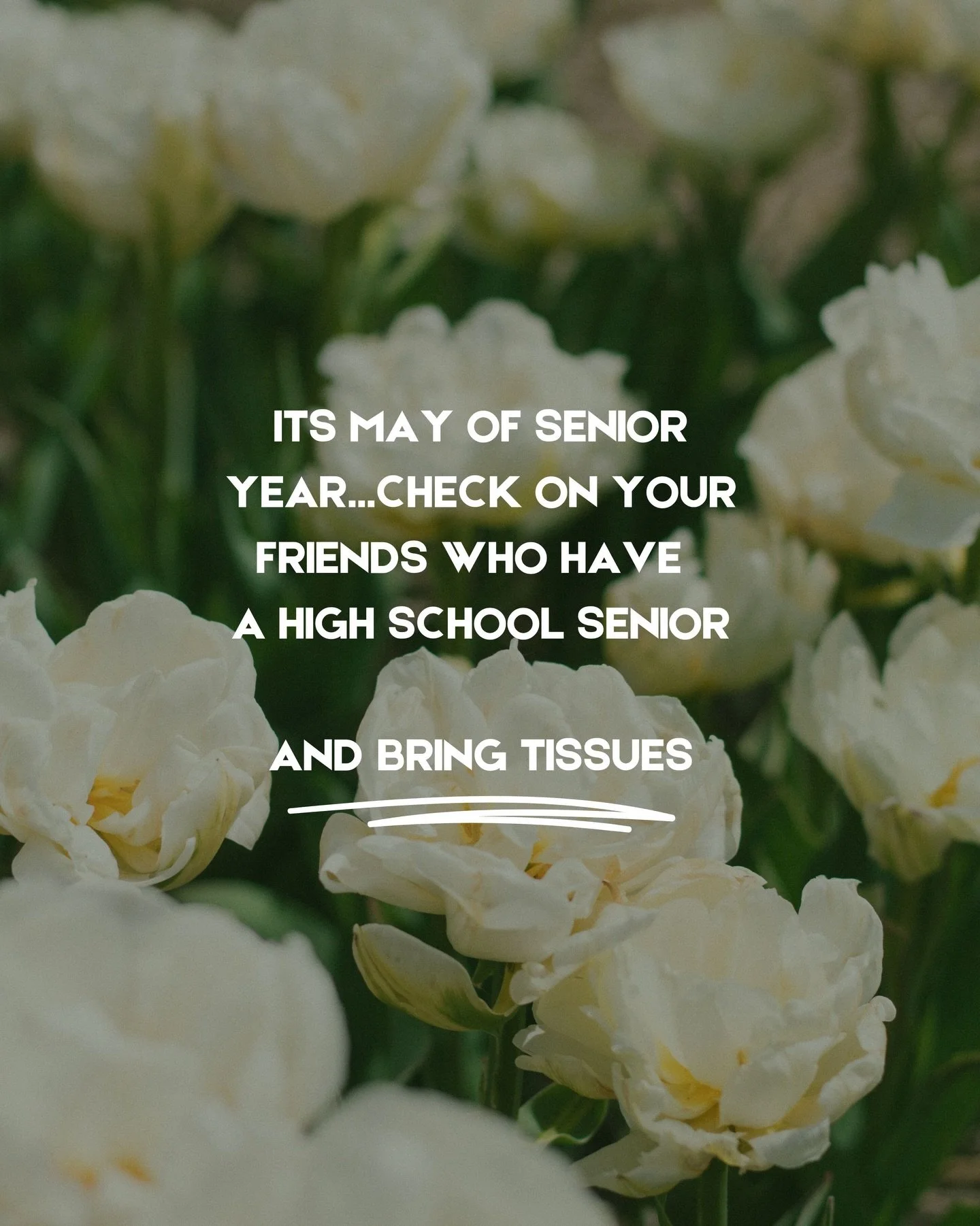 Decisions, dress fittings, senior nights&hellip; so many lasts.
A full calendar but a full heart&mdash;seeing your young adult and that little kindergartener you remember so well, all at once.
Cheers to new chapters and new beginnings. 
You&rsquo;ve 