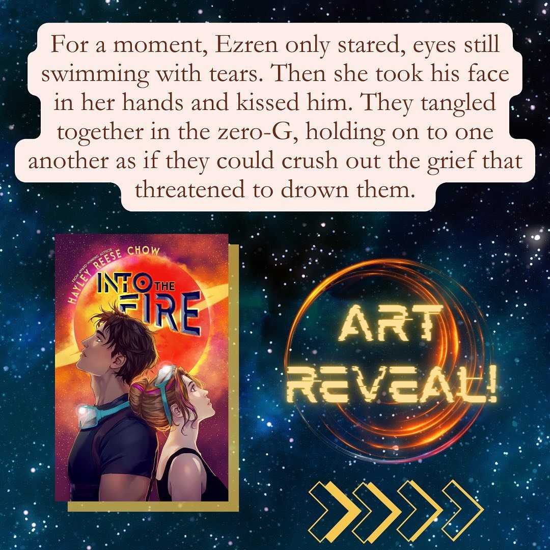 🪐 ART REVEAL 🪐

INTO THE FIRE comes out in 39 days, people!!! We&rsquo;re so close!!! 😍🔥 so here is a gorgeous art piece made by @hobbysparrow_ depicting one of the ITF scenes. 😍🥰😘 I love Foster and Ezren and I love romantic art so this is ver