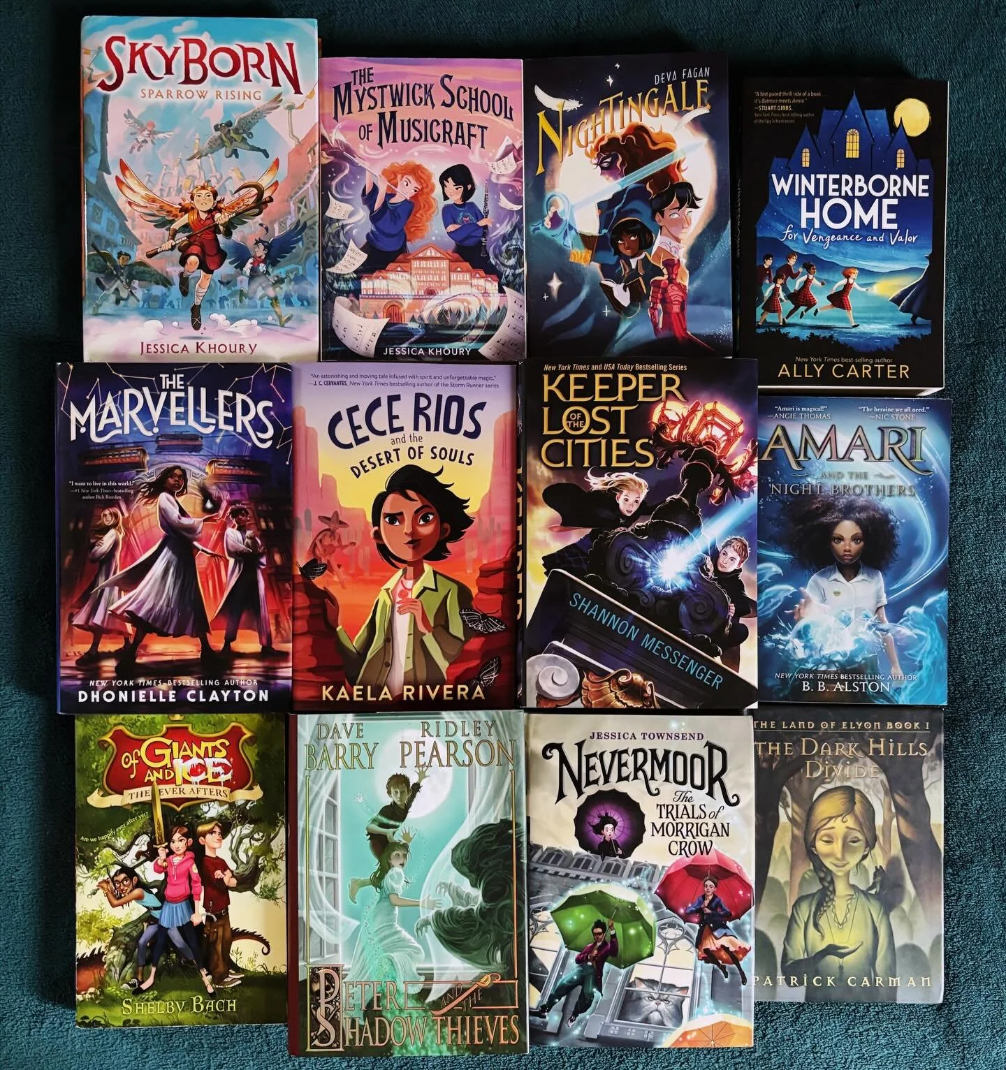 Strong girls for the next generation 🖤

Here are some of my favorite girl-led middle grade stories:
~ Rory from the Ever Afters series by @shelbybach 
~ Cece from the Cece Rios series by @kaelacub 
~ Morrigan from Nevermoor
~ Sophie from Keeper of t