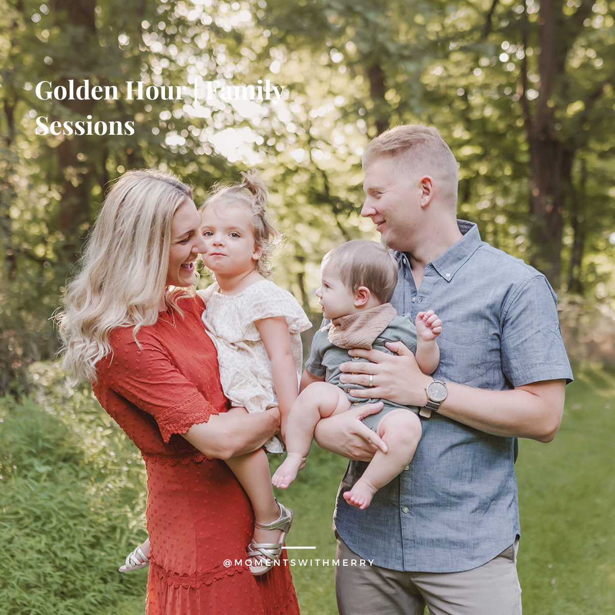Golden Hour Family Photography 