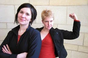 Tiffany Ludwig and Renee Piechocki