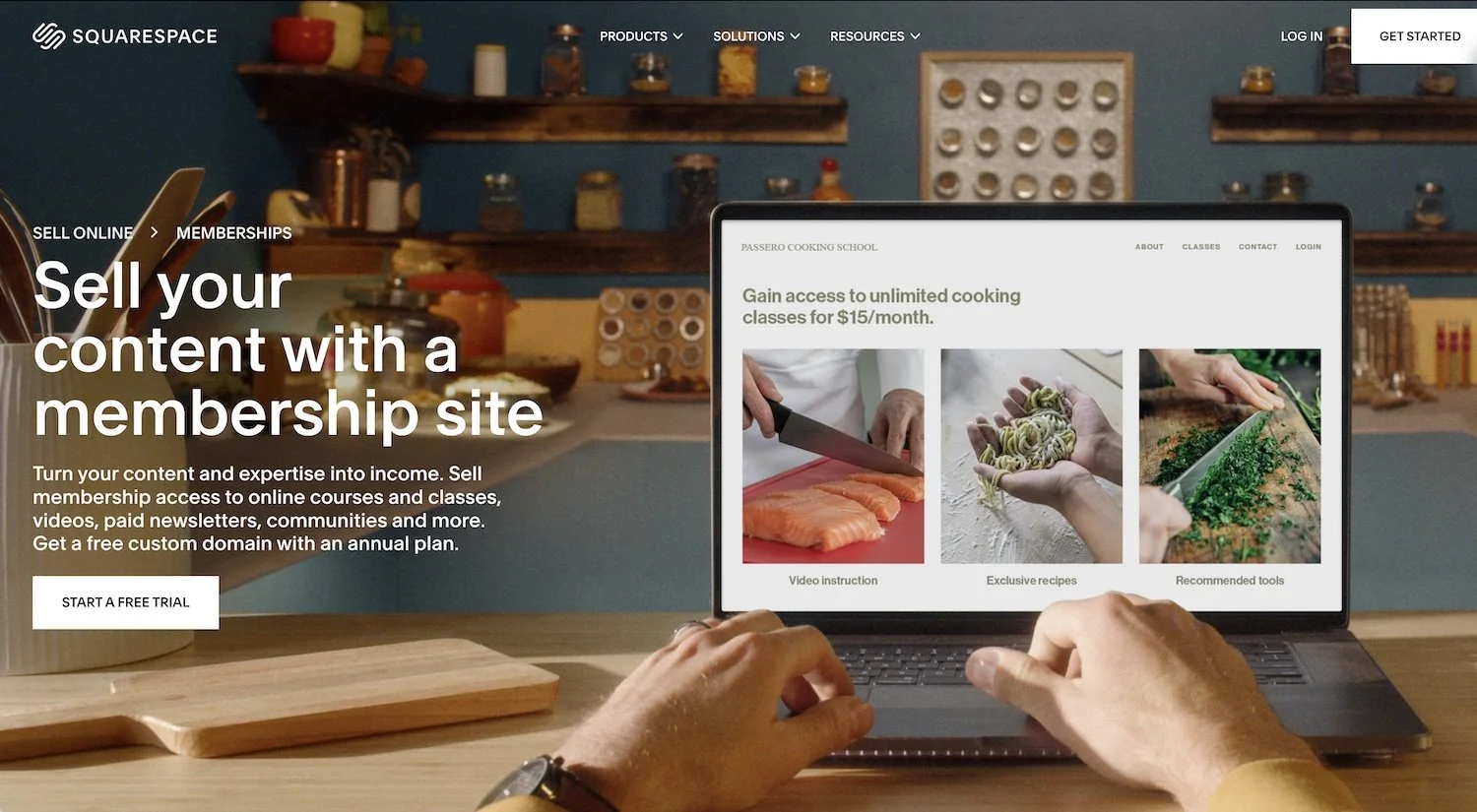 Squarespace Areas formerly Squarespace Member Areas screenshot