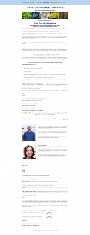 Website Design Case Study: The Insight Space